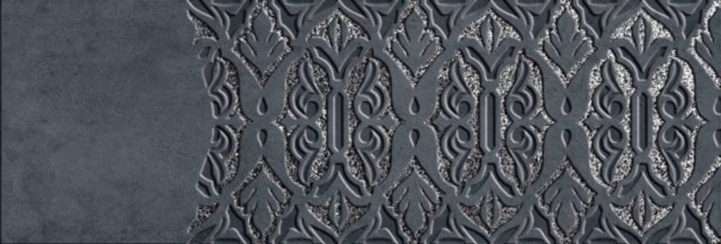 Изображение товара Плитка Ibero ceramics Cromat ONE Decor POSITIVE NAVY 40x120см 1.44 м² цвет серо-синий