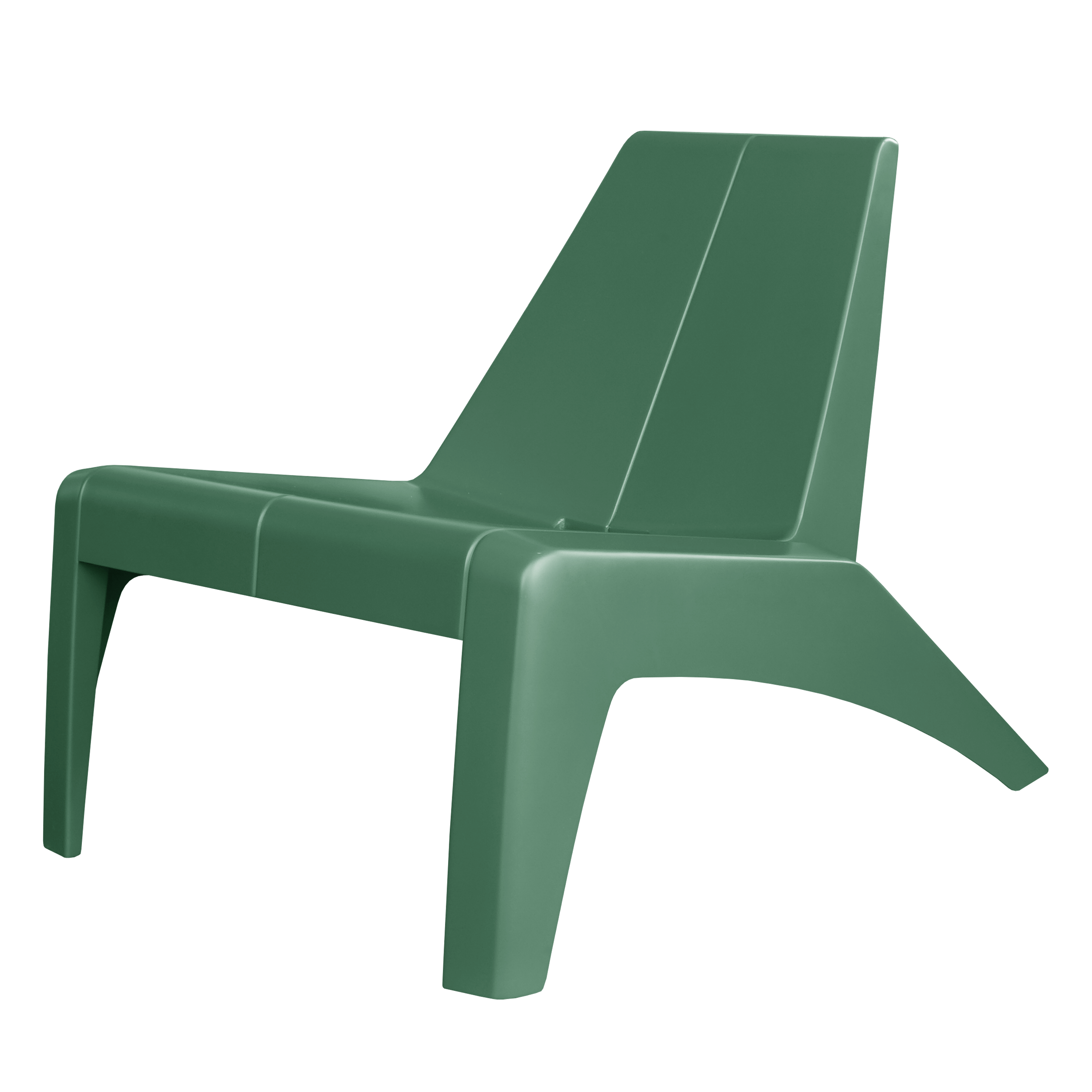 Изображение товара Кресло Naterial Halios 89.47x68x66.96 см полипропилен цвет зеленый