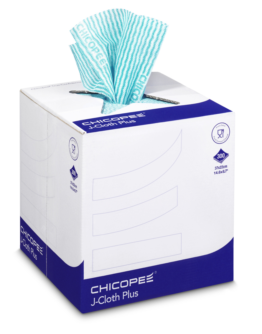 Изображение товара Салфетка для уборки CHICOPEE 84525 J-cloth plus вискоза 300 шт