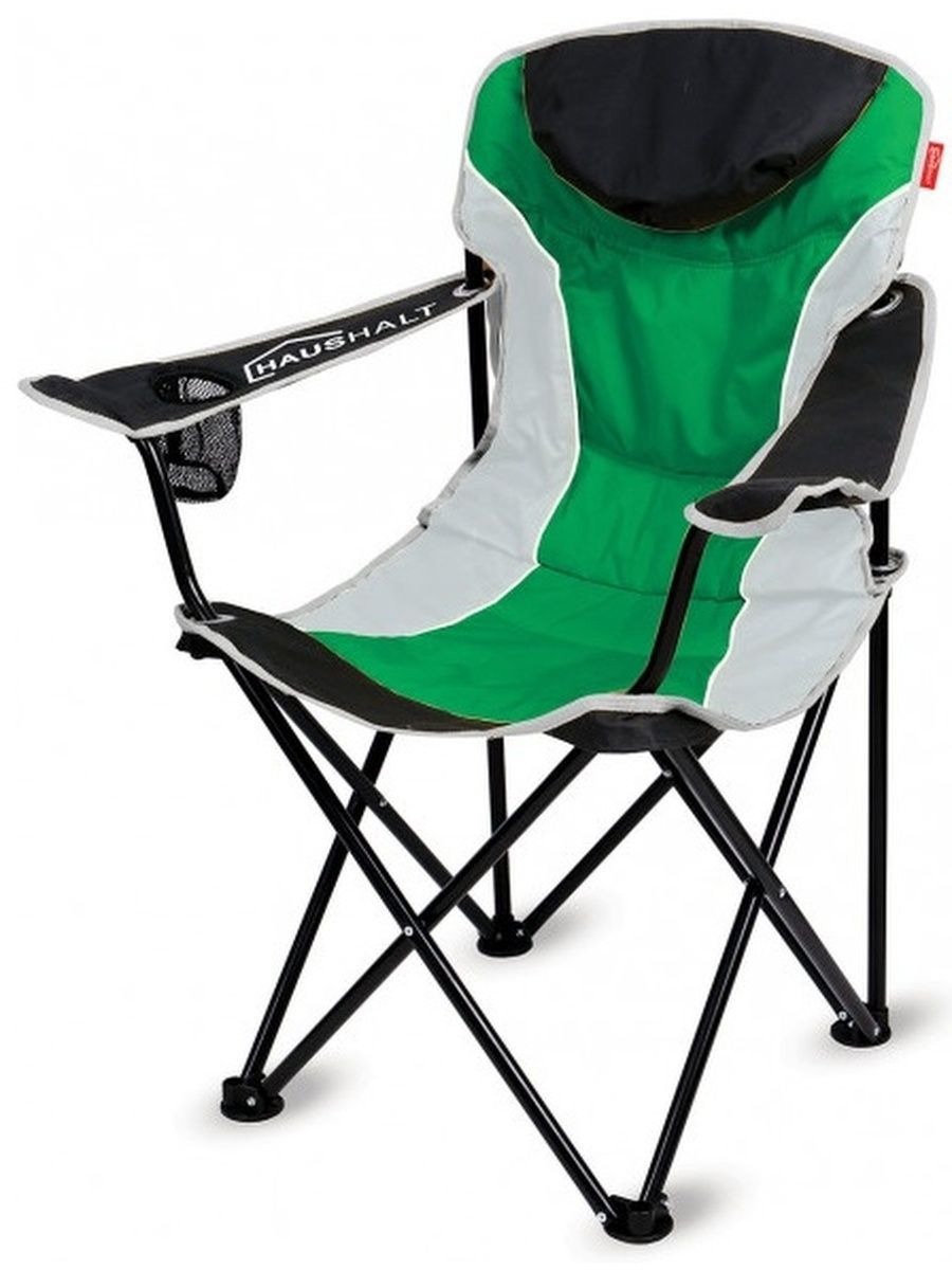 Изображение товара Складной садовый стул Nika ННС3 с подлокотниками зеленый