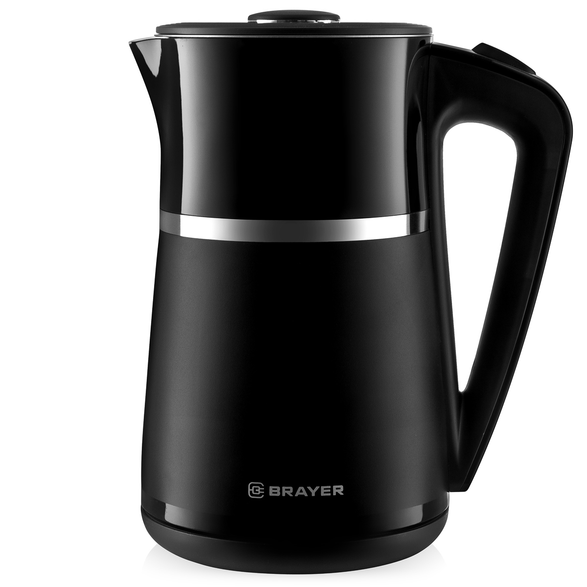 Изображение товара Электрический чайник BRAYER BR1049 1.7 л нержавеющая сталь черный