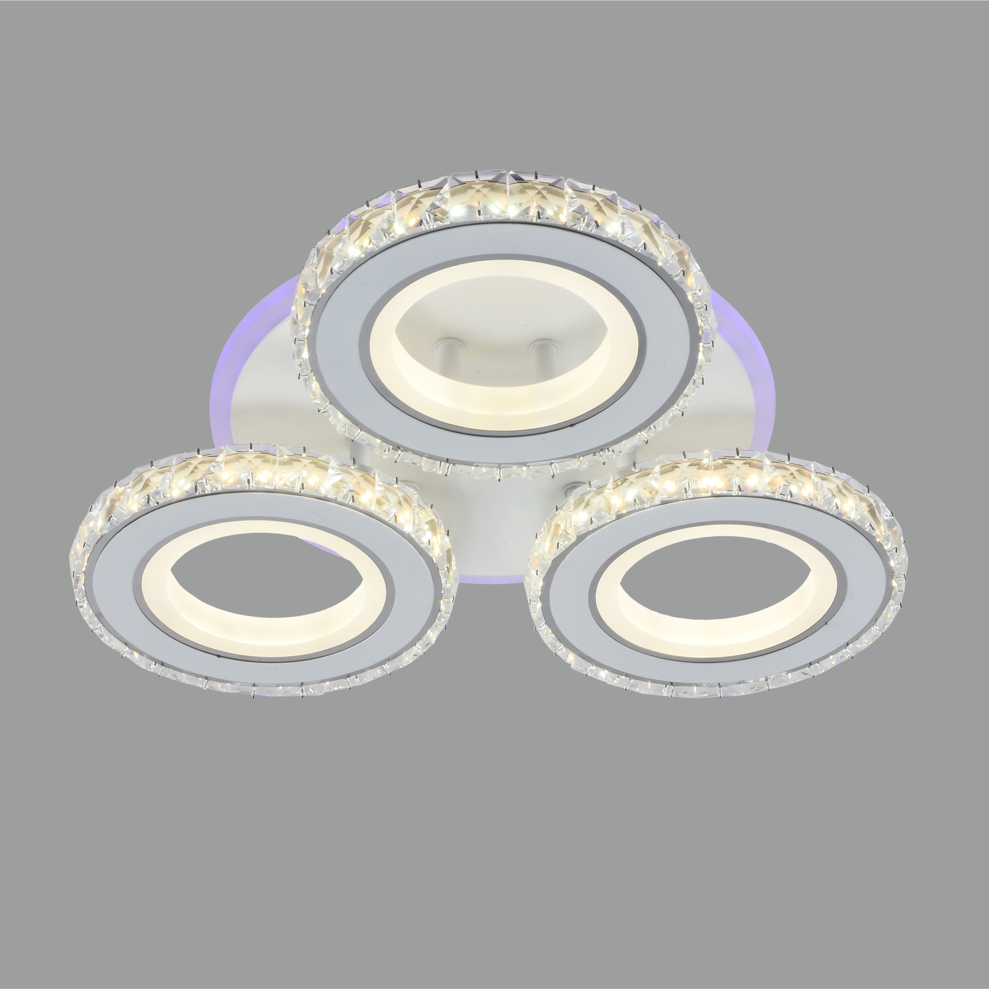 Изображение товара Люстра потолочная светодиодная Flemoso 23000-3/TL с пультом регулировки яркости