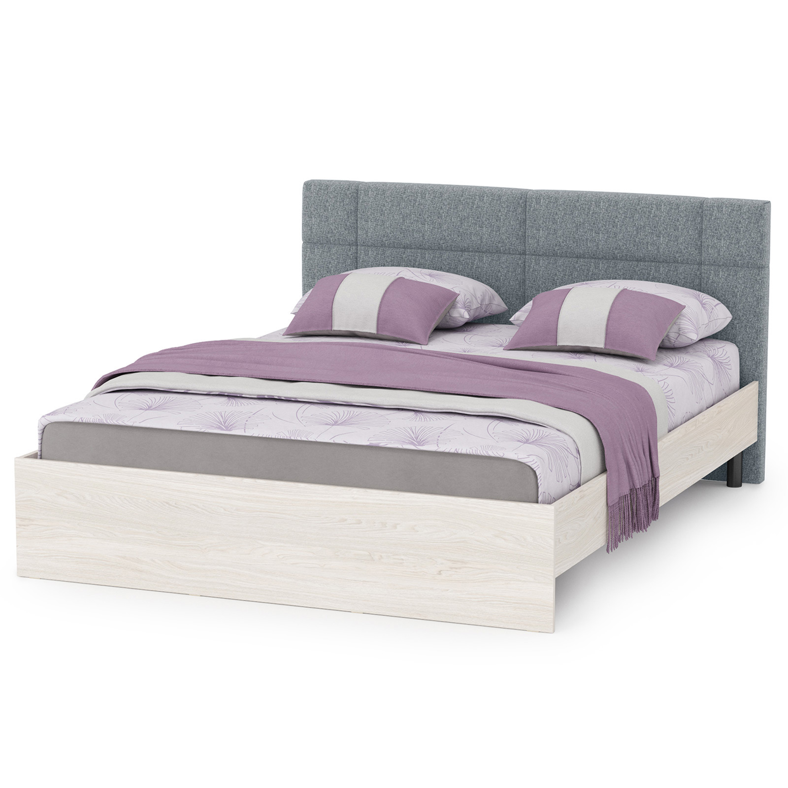 Изображение товара Кровать Моби Ника 167x94x211 см цвет ясень анкор светлый