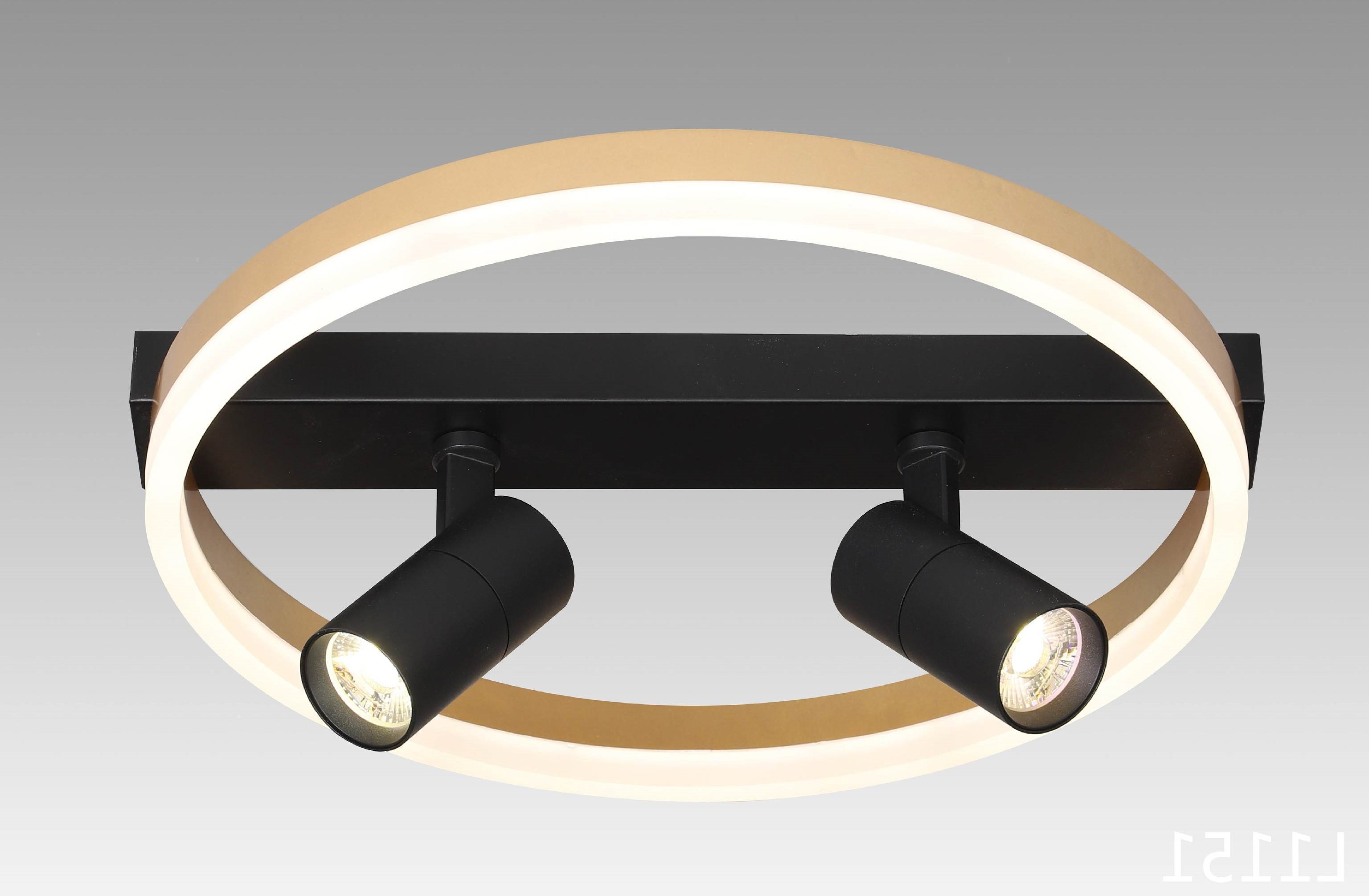 Изображение товара Светильник настенно-потолочный светодиодный МЕЛОДИЯ СВЕТА CW8953 Track lamps 12 м² теплый белый свет цвет черный