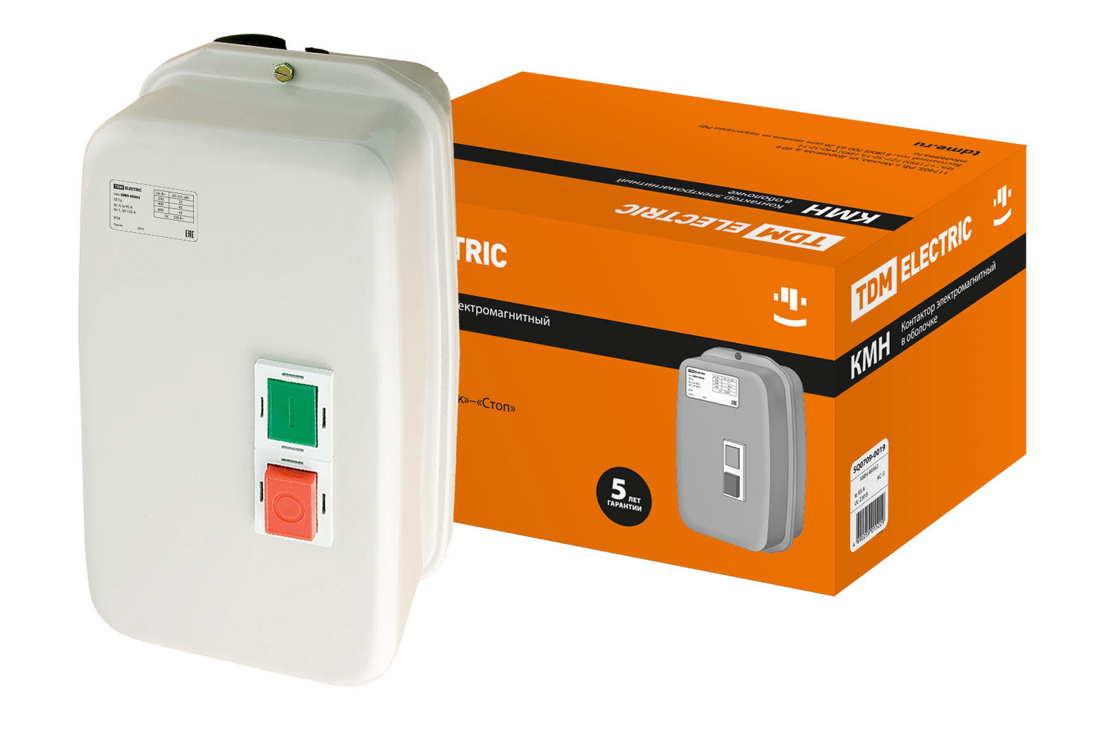 Изображение товара Контактор Tdm electric КМН49562 95 А 220 В Изображение товара Контактор Tdm electric КМН49562 95 А 220 В