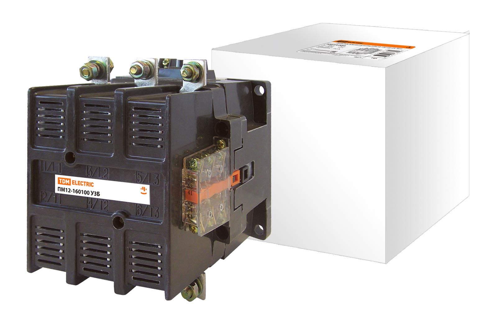 Изображение товара Контактор Tdm electric ПМ12-160100 У3Б 160 А 220 В Изображение товара Контактор Tdm electric ПМ12-160100 У3Б 160 А 220 В