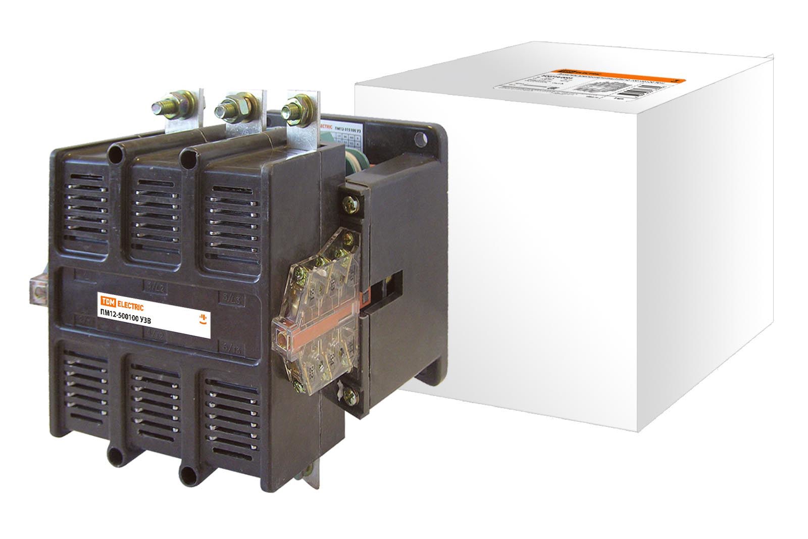 Изображение товара Контактор Tdm electric ПМ12-500100 У3В 4НО+2НЗ 500 А 220 В