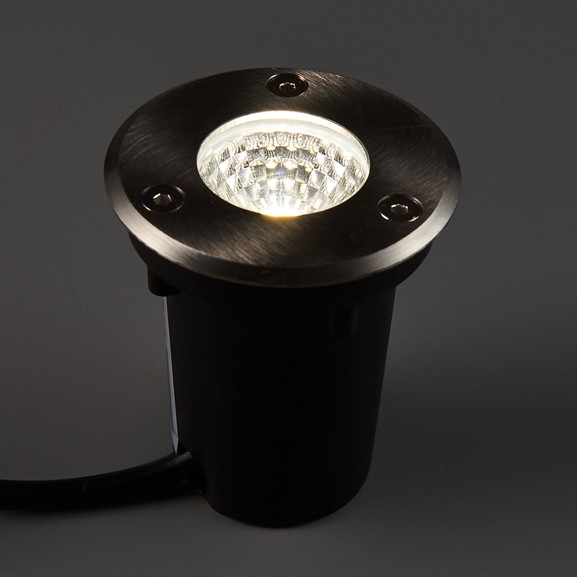 Светильник встраиваемый уличный светодиодный Uniel ULUB10A 3 Вт