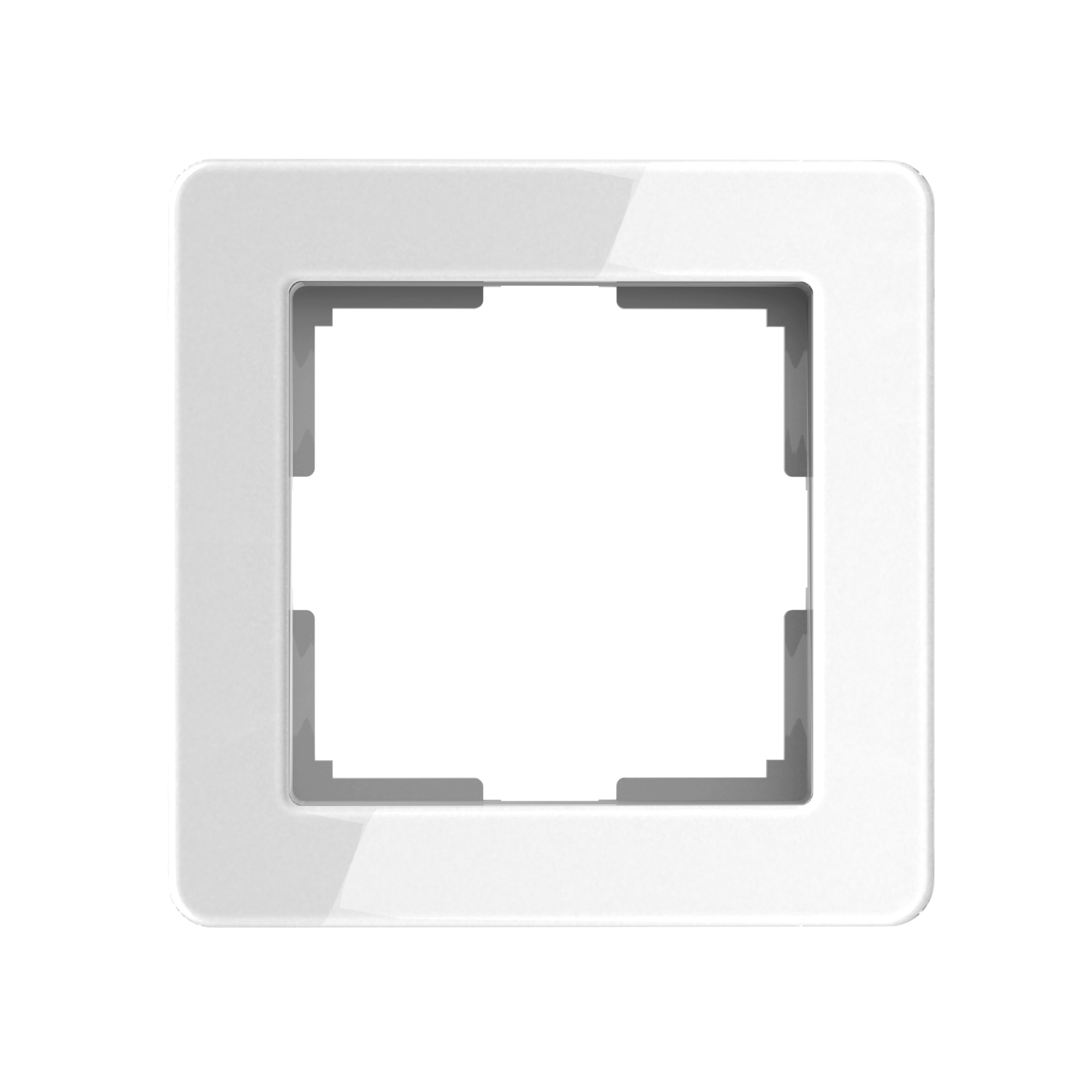 Изображение товара Рамка для розеток и выключателей Werkel W0012701 1 пост цвет белый
