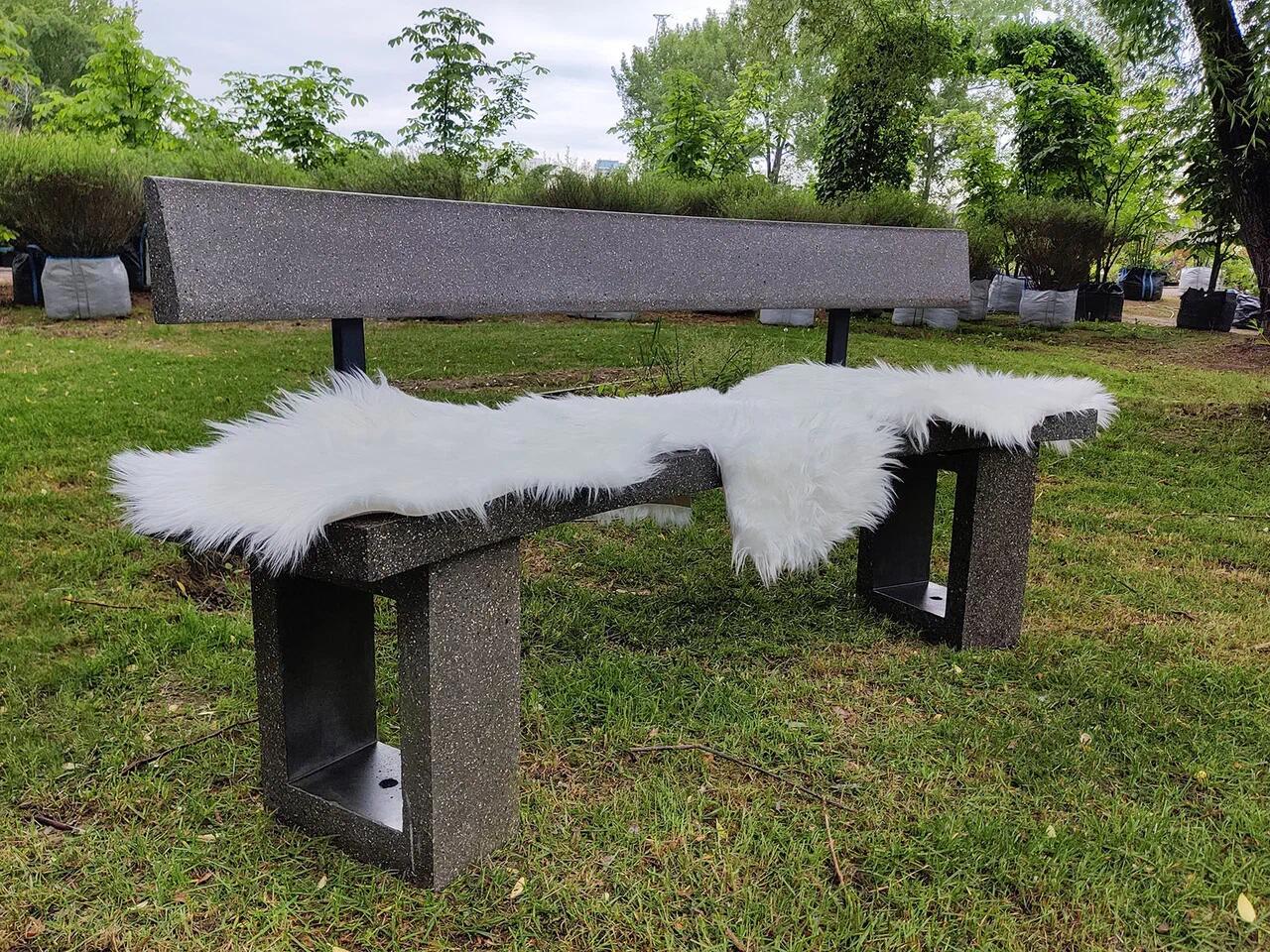 Изображение товара Овечья шкура Concretika шкура 65 x 95 см