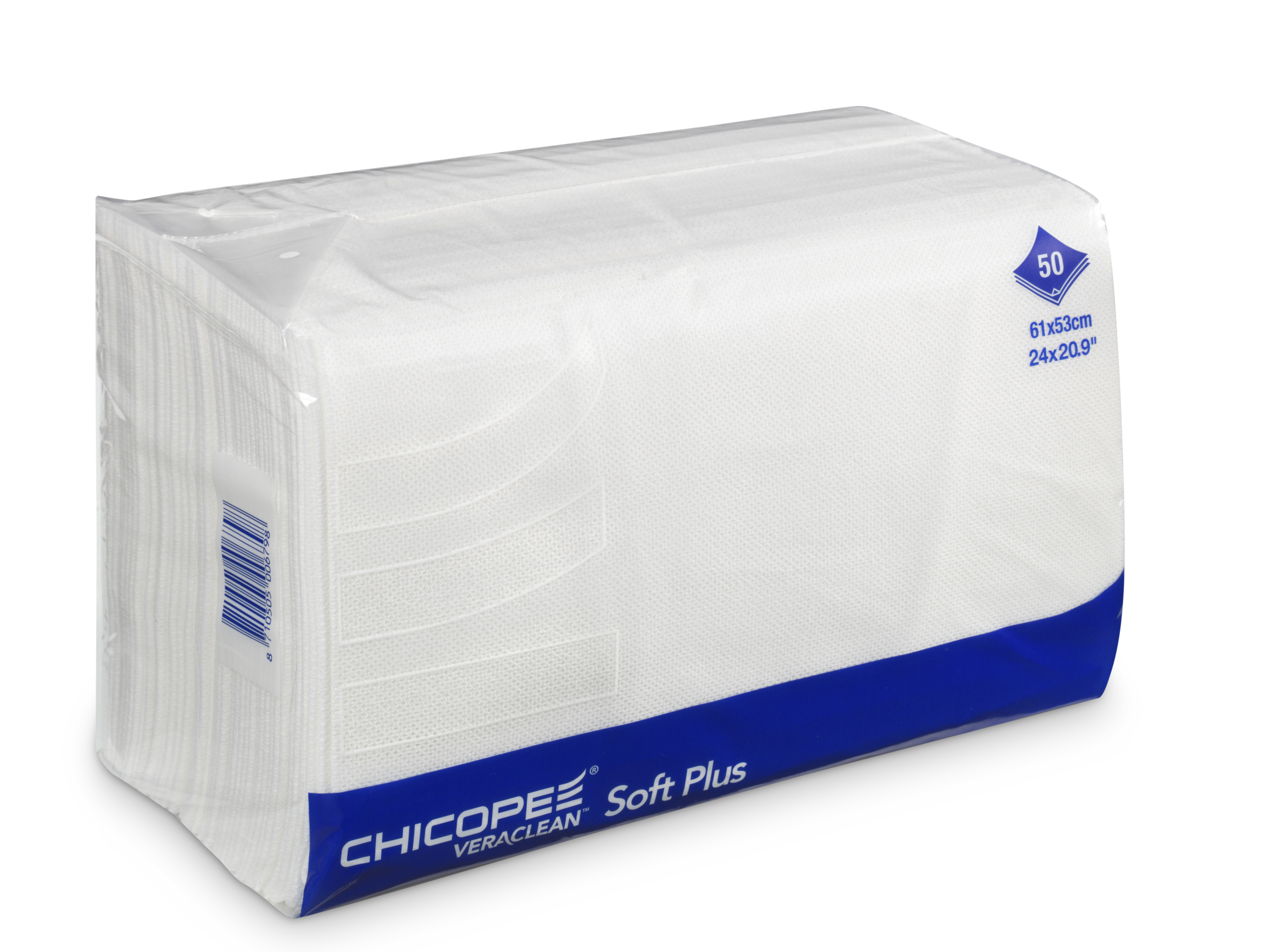 Изображение товара Салфетка для уборки CHICOPEE 74121 Veraclean soft plus вискоза 50 шт Изображение товара Салфетка для уборки CHICOPEE 74121 Veraclean soft plus вискоза 50 шт