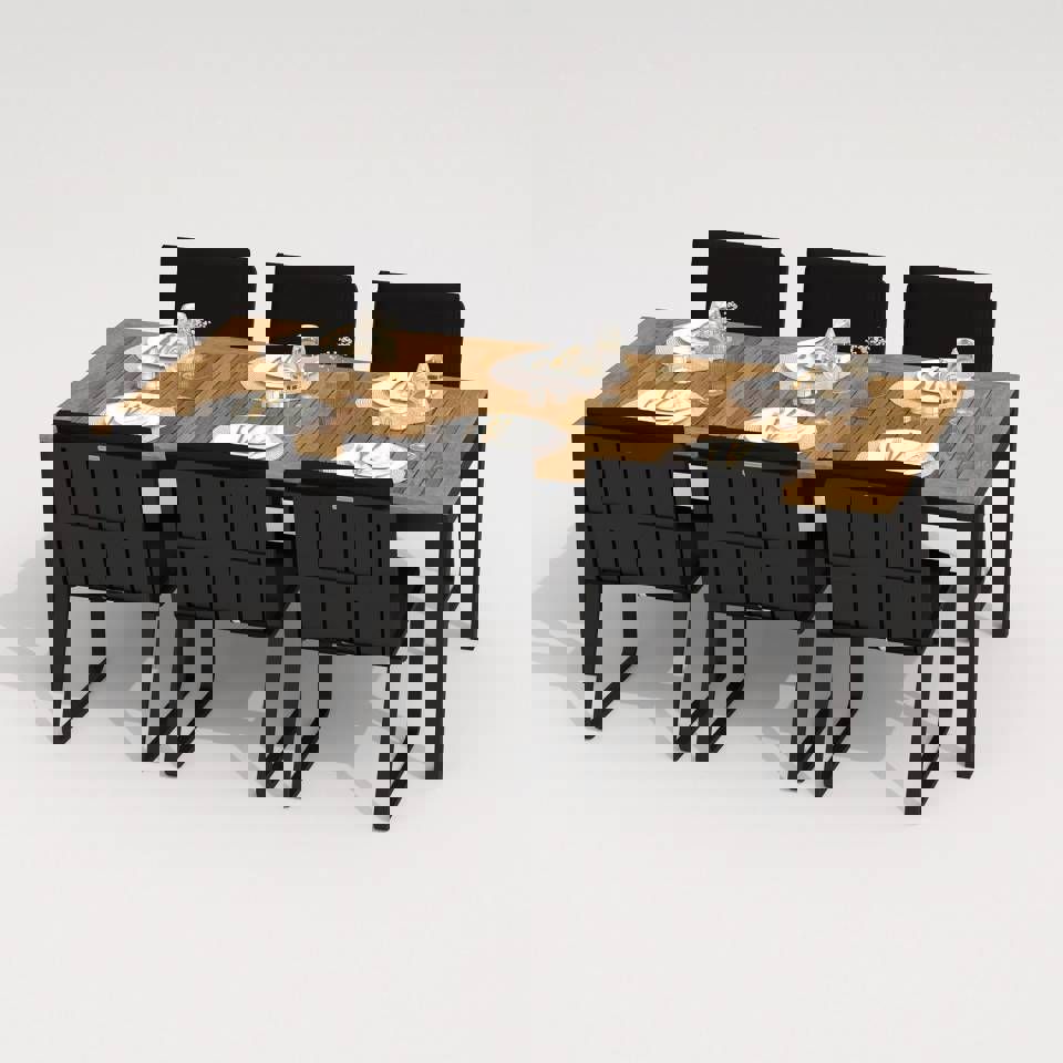 Изображение товара Садовая мебель Ideal patio TELLA GIRA 220 Black для террасы