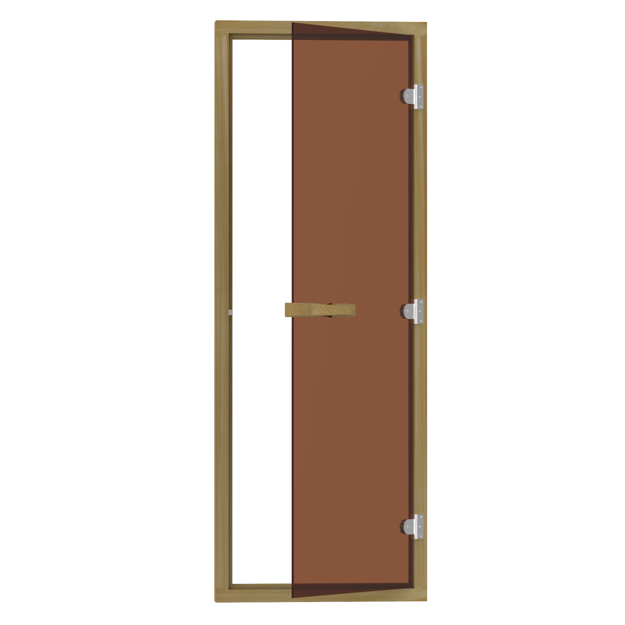 Изображение товара Дверь Sawo 189x69см бронза с порогом