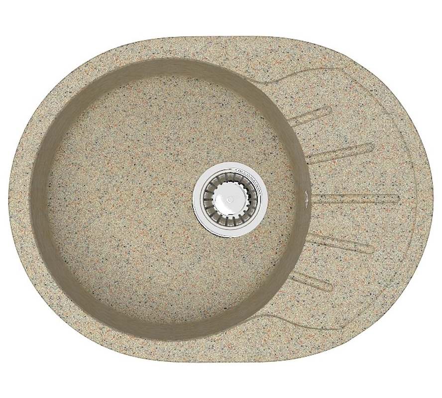 Изображение товара Врезная мойка Azario CS00079922 57.50x44x21.50 см искусственный камень цвет песочный Изображение товара Врезная мойка Azario CS00079922 57.50x44x21.50 см искусственный камень цвет песочный