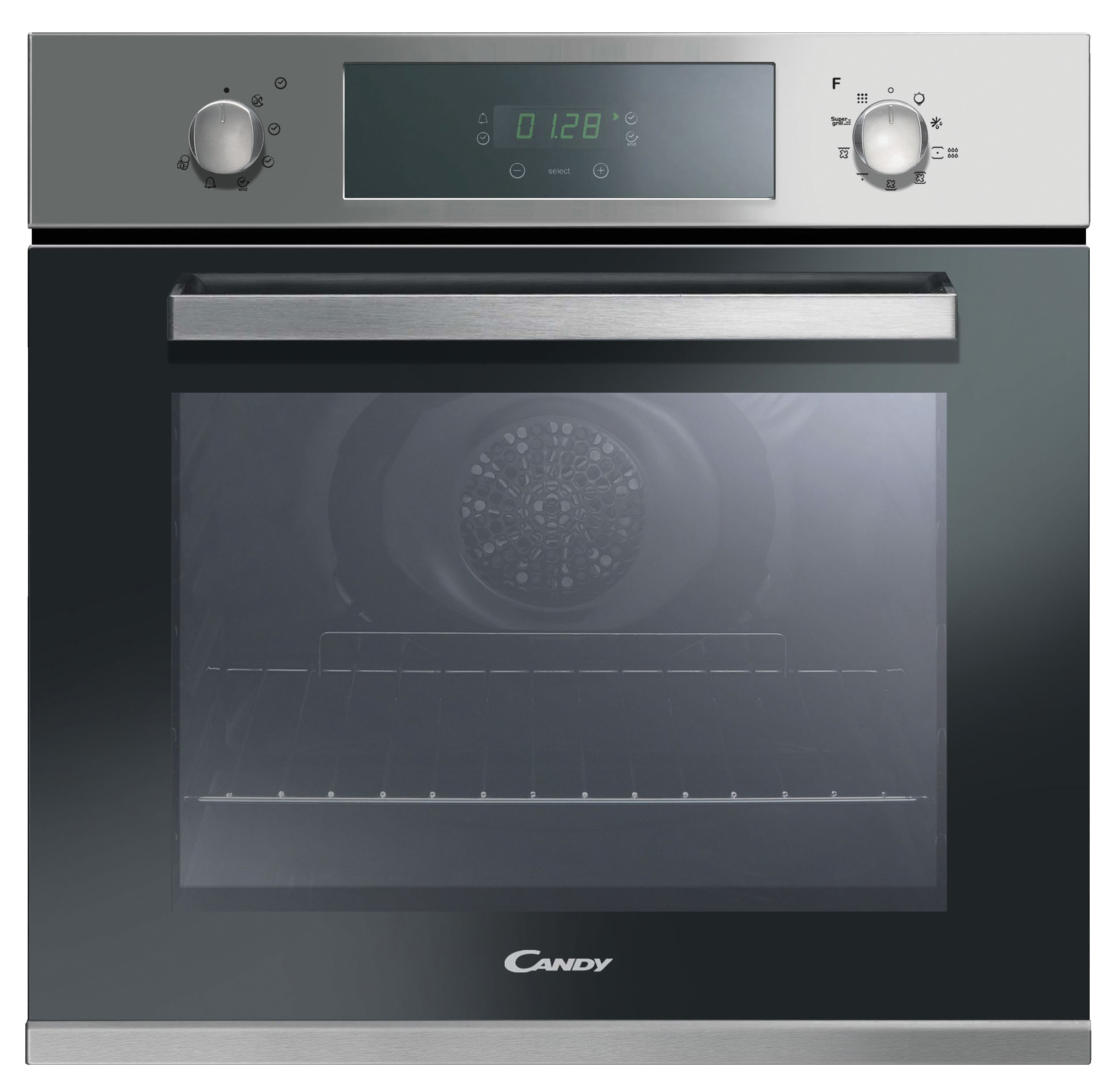 Изображение товара Многофункциональный духовой шкаф Candy Fcpk606x/e 59.5x59.5x56.7 см цвет нержавеющая сталь