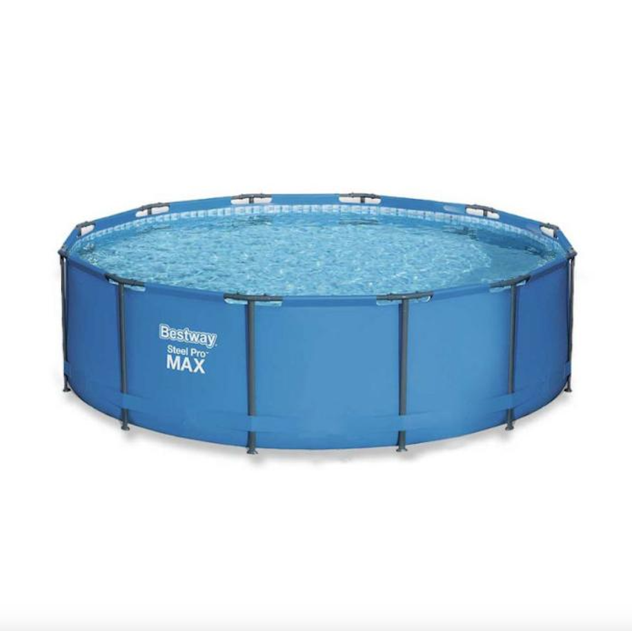 Изображение товара Бассейн каркасный Bestway круглый 457x122см 16015л серый