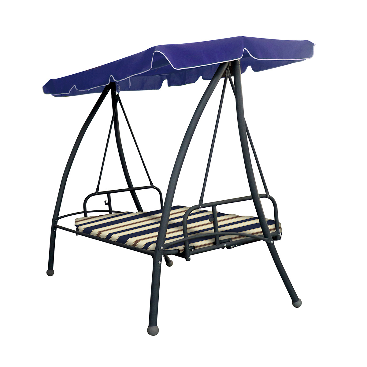 Изображение товара Качели садовые Park 230512 Gs-02 2-х местные до 250 кг синий