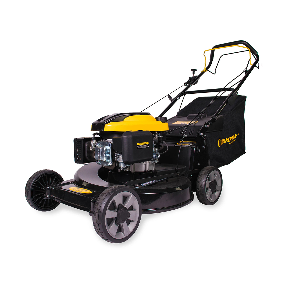 Изображение товара Бензиновая газонокосилка Champion LM5645 6 л.с. ширина 560 мм, регулятор высоты