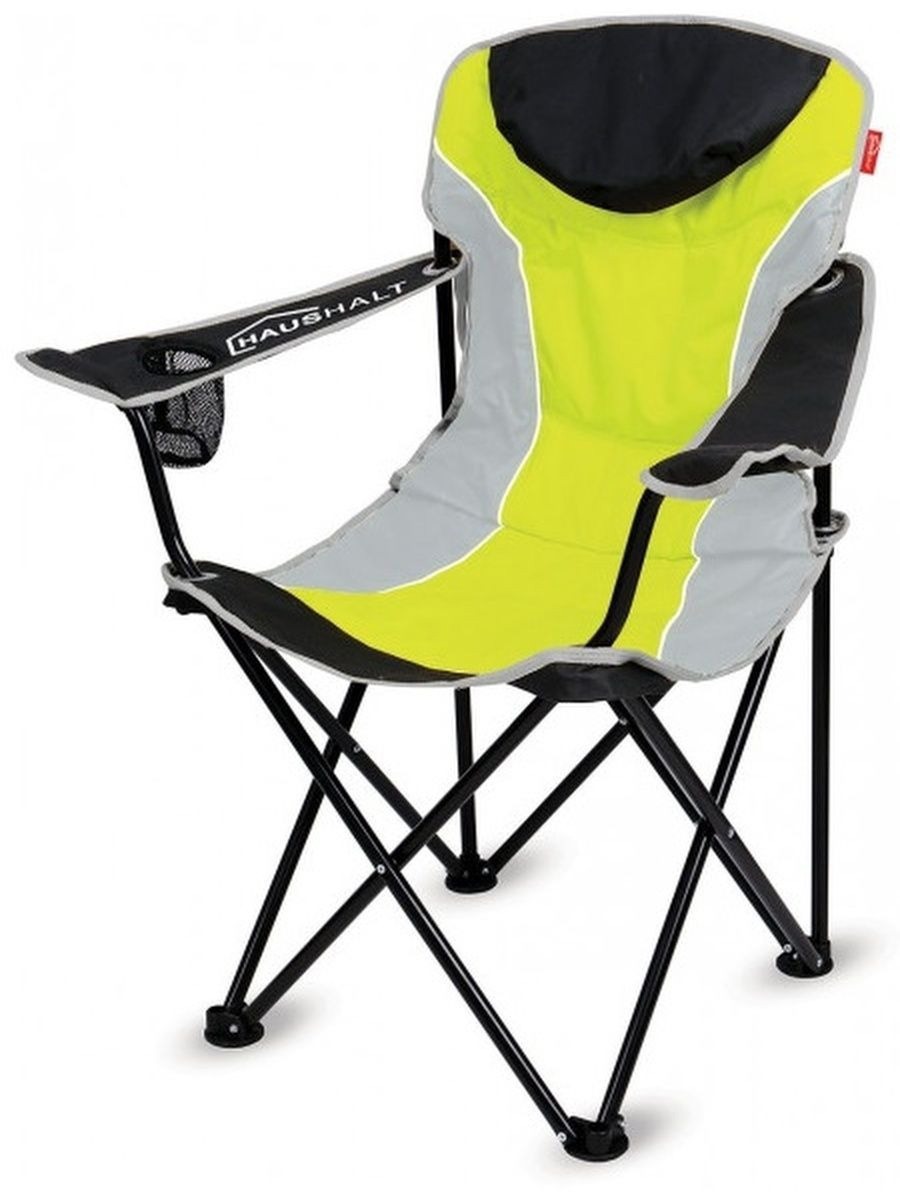 Изображение товара Складное садовое кресло Nika ННС3 желтое для кемпинга и отдыха