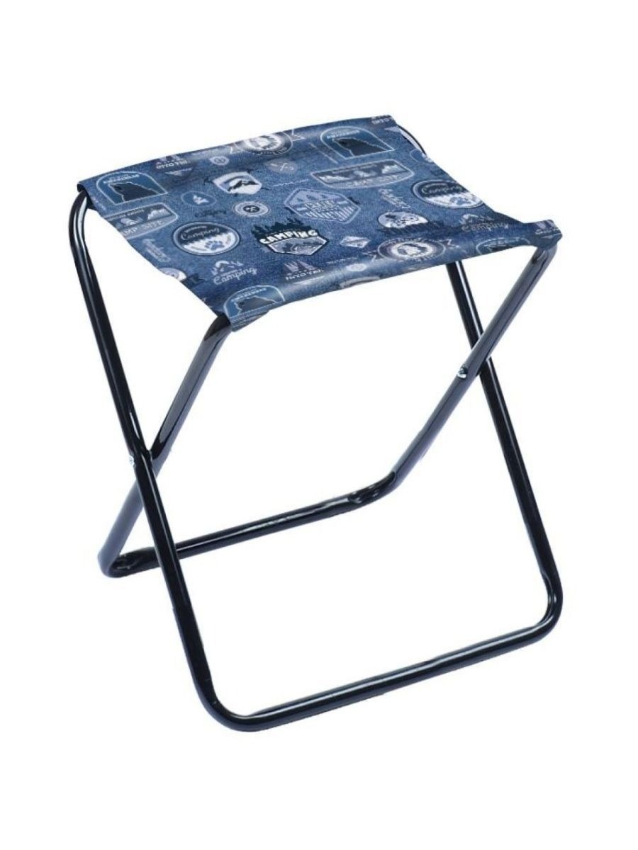 Изображение товара Складной походный стул Nika ПС, компактный и легкий, 30x35x37 см, синий
