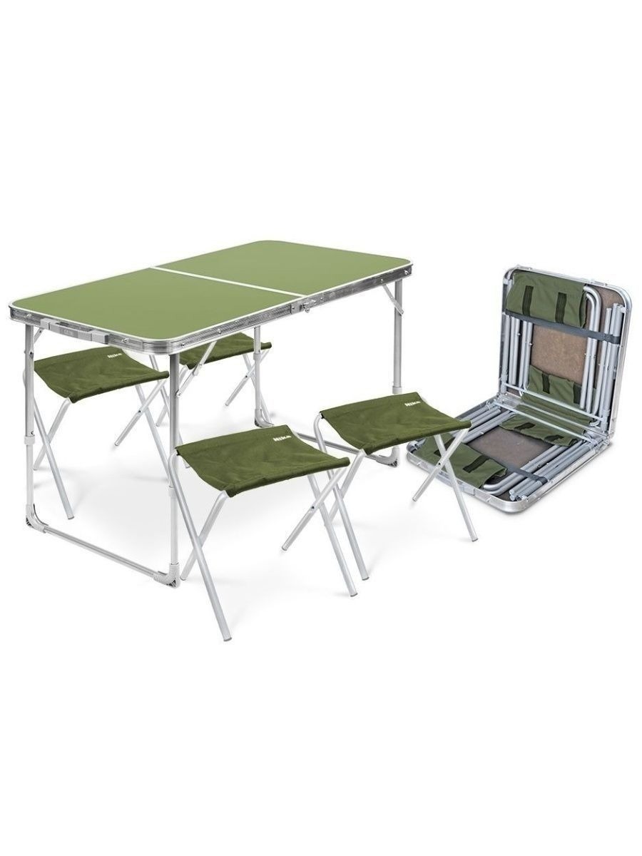 Изображение товара Комплект складной мебели для кемпинга Nika ССТ-К2 стол и 4 стула