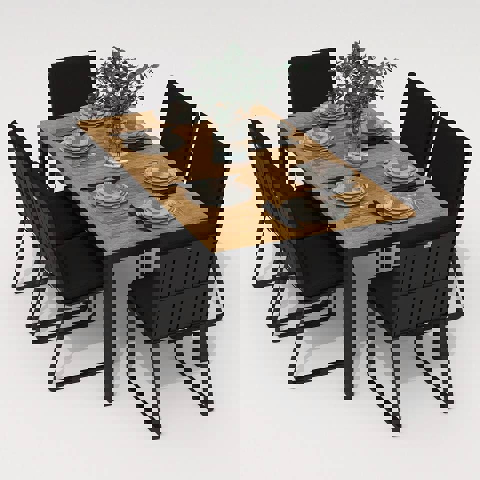 Изображение товара Набор садовой мебели TELLA GIRA с подушками для террасы