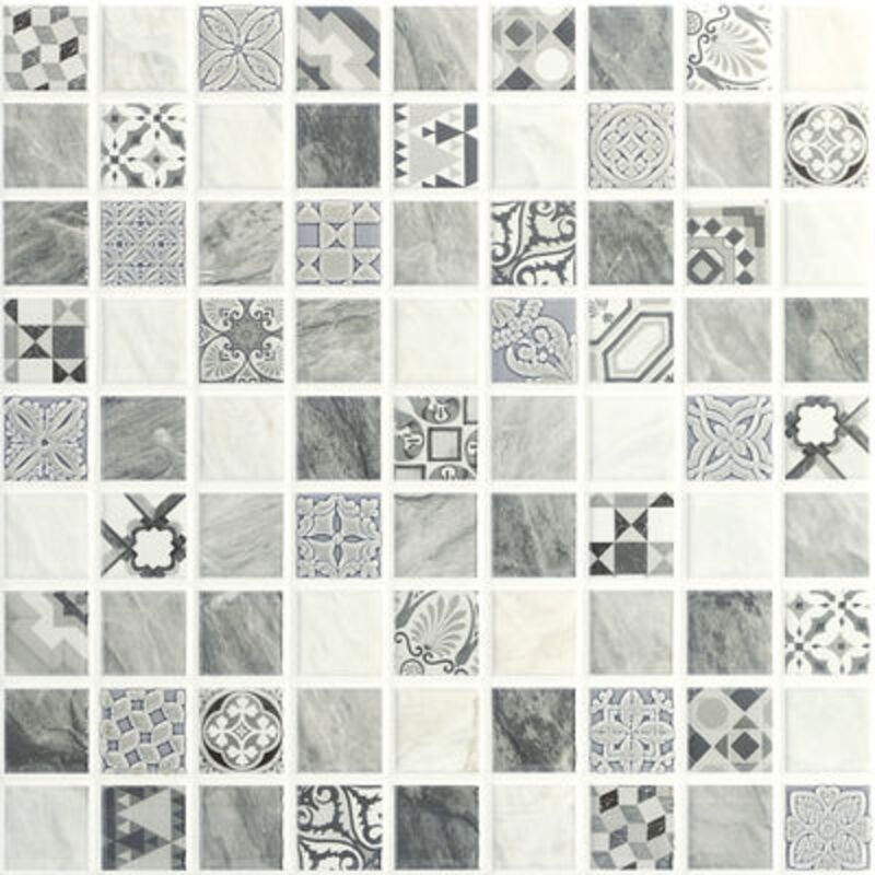 Изображение товара Плитка Ribesalbes Provence Perla 30x30см цвет серый серебристый