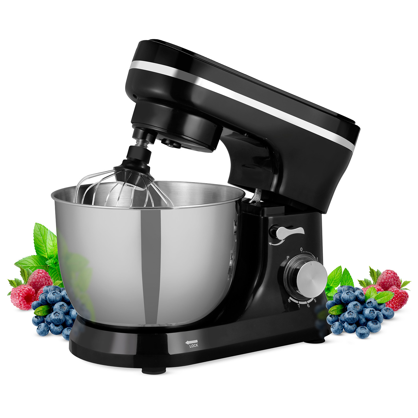 Изображение товара Планетарный миксер VIXTER SMP-1345 мощностью 1000 Вт черный