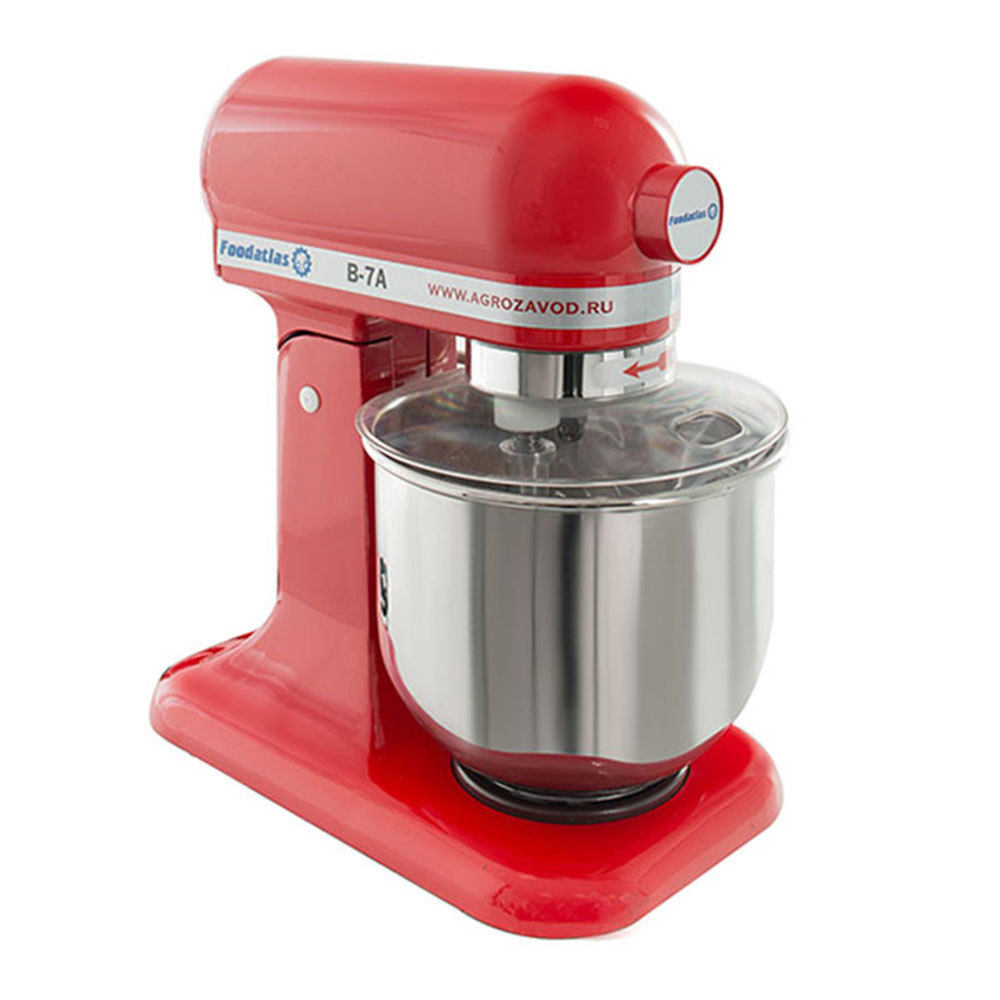 Изображение товара Планетарный миксер Foodatlas 300 Вт В-7A Eco для профессиональной кухни