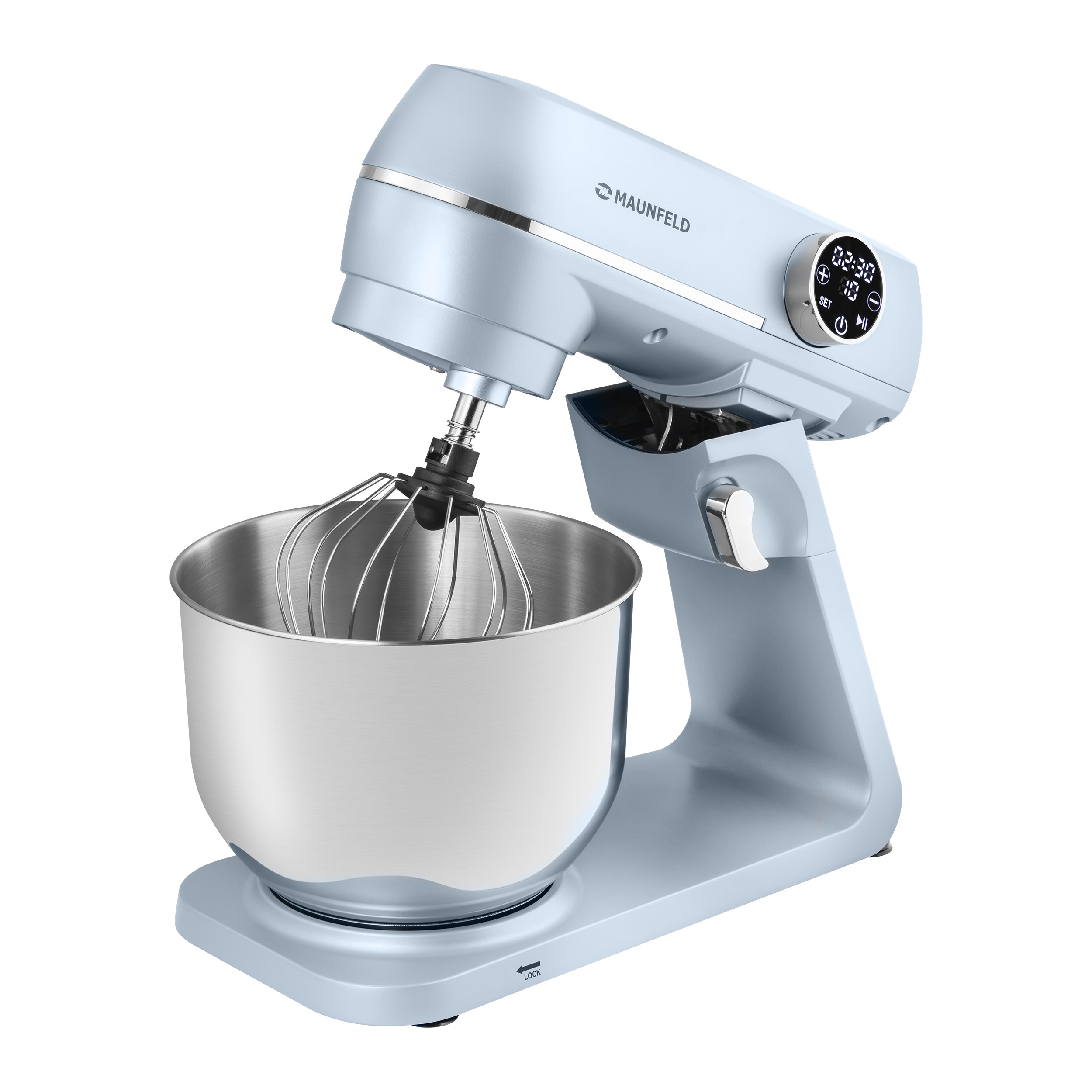 Изображение товара Планетарный миксер Maunfeld MF-423BL 1800 Вт голубой