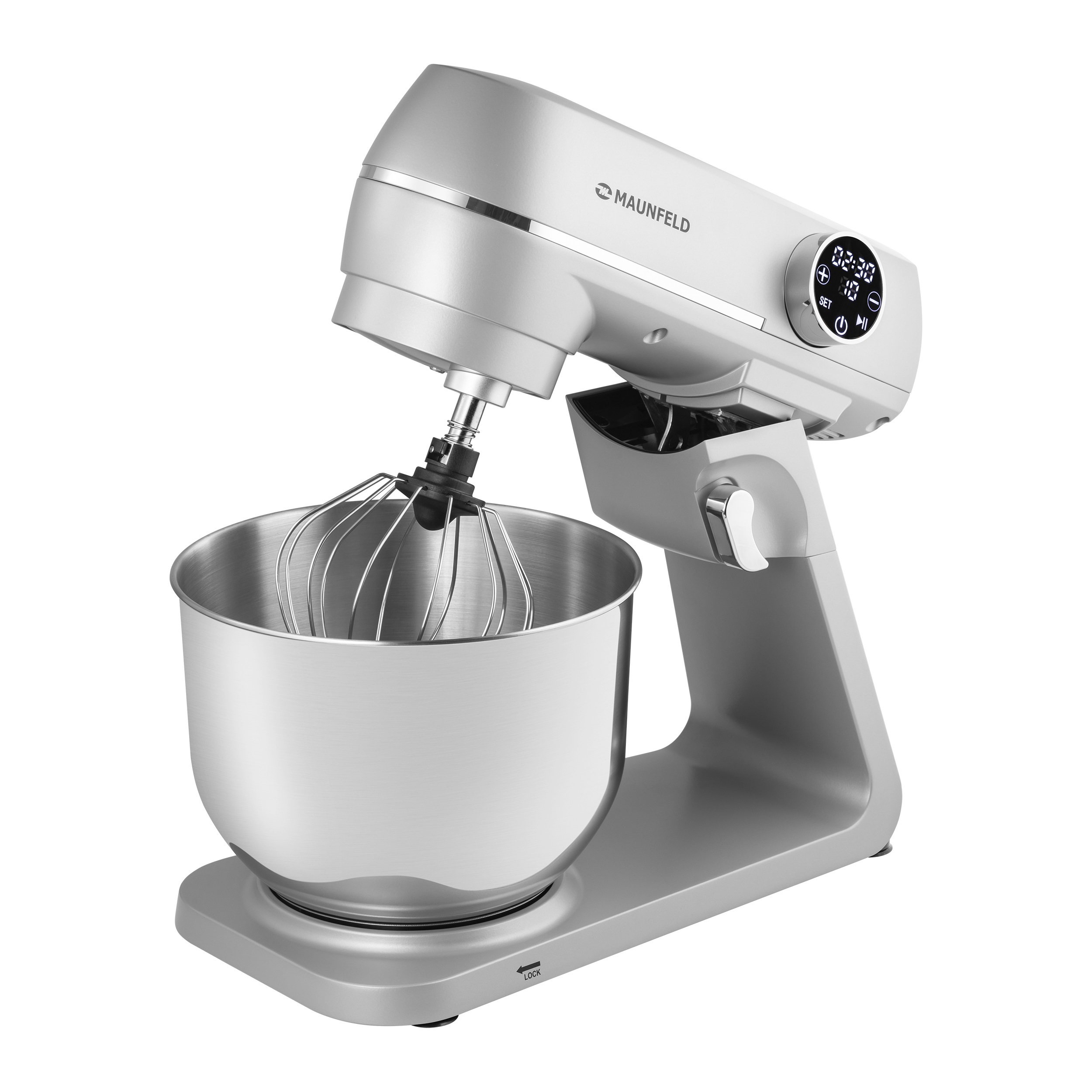 Изображение товара Планетарный миксер Maunfeld MF-423SS 1800 Вт сенсорное управление