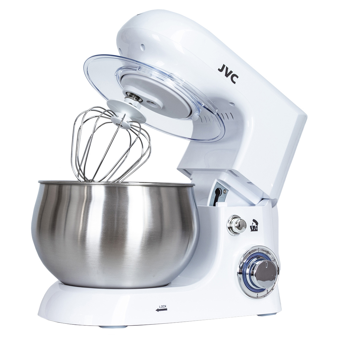 Изображение товара Планетарный миксер JVC JK-MX505 1300 Вт белый нержавейка