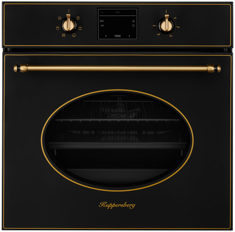 Изображение товара Электрический духовой шкаф Kuppersberg Sr 615 b bronze 59.5x59.5x57.2 см цвет черный
