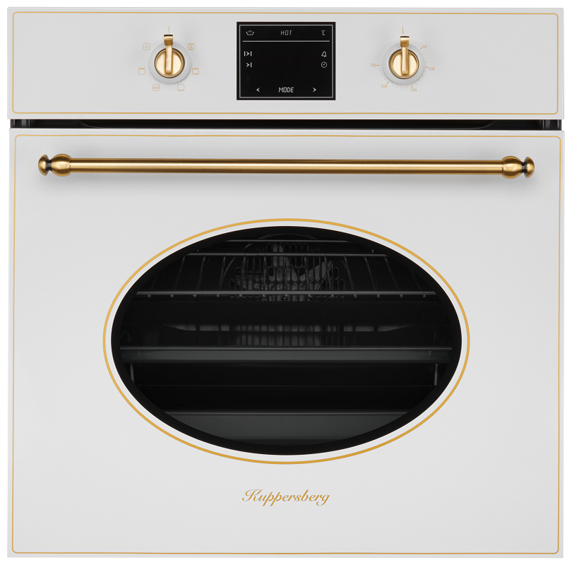 Изображение товара Электрический духовой шкаф Kuppersberg Sr 615 w bronze 59.5x59.5x57.2 см цвет белый
