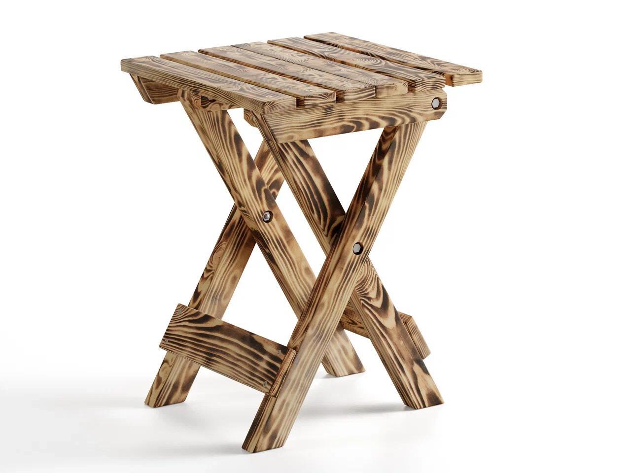 Изображение товара Садовая табуретка Домаклево ts-zebra 31x43 см