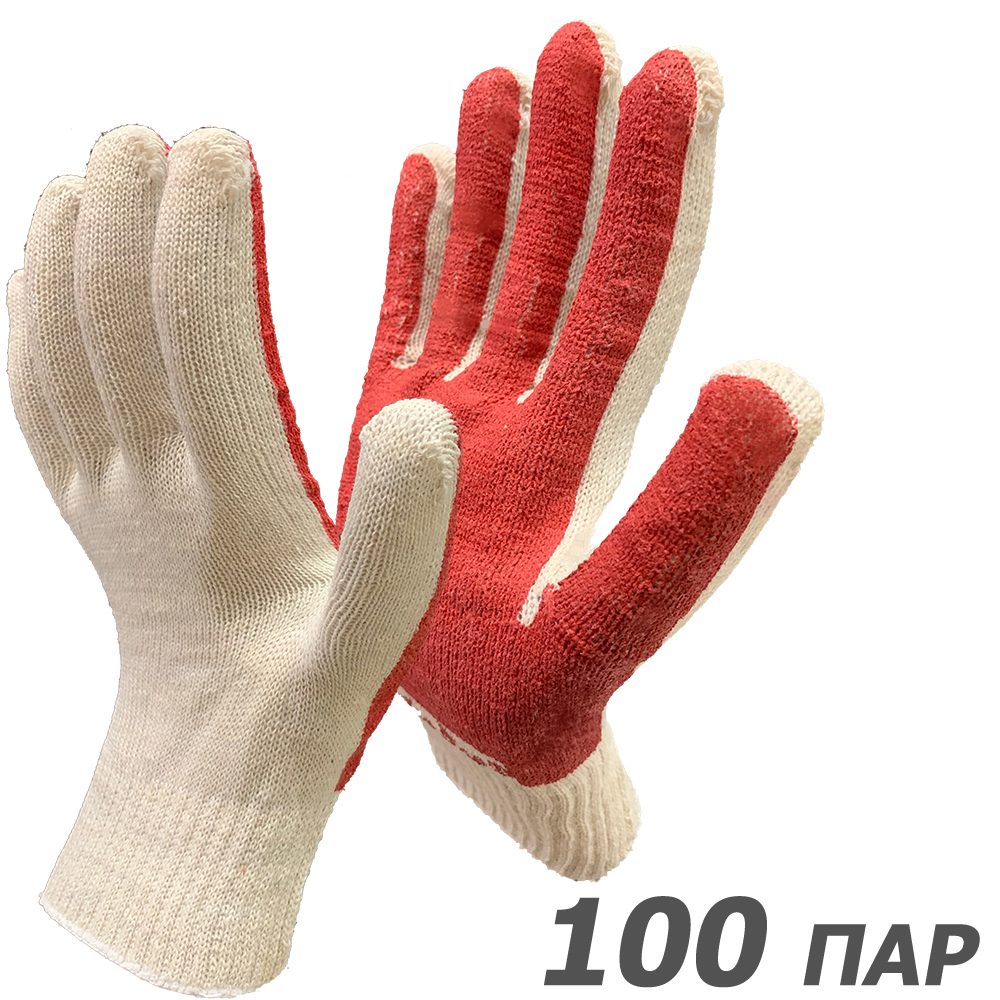 Изображение товара Перчатки хлопковые Master-Pro СТАНДАРТ-1 2310-ST1-100-PVC, размер 10/XL, 100 шт