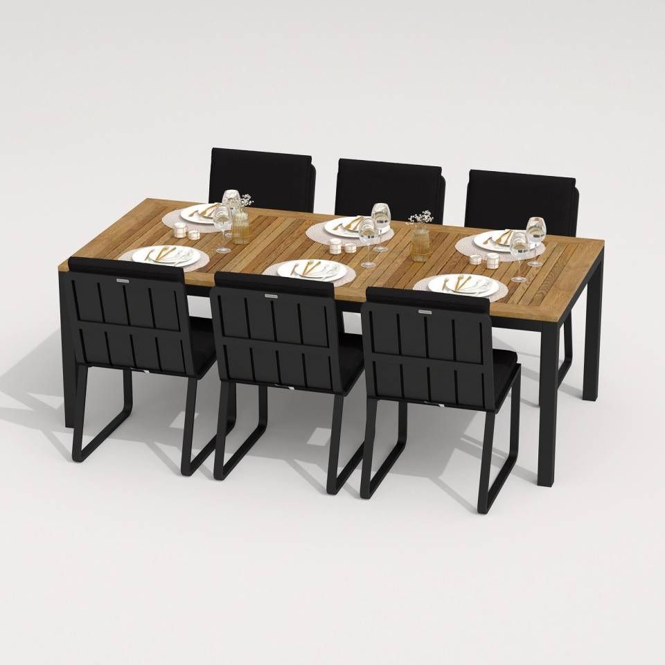Изображение товара Набор садовой мебели для отдыха TELLA GIRA 200 Black от Ideal Patio