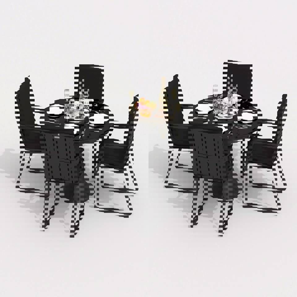 Изображение товара Садовая мебель Ideal Patio DIVA ALBA Black для отдыха на террасе