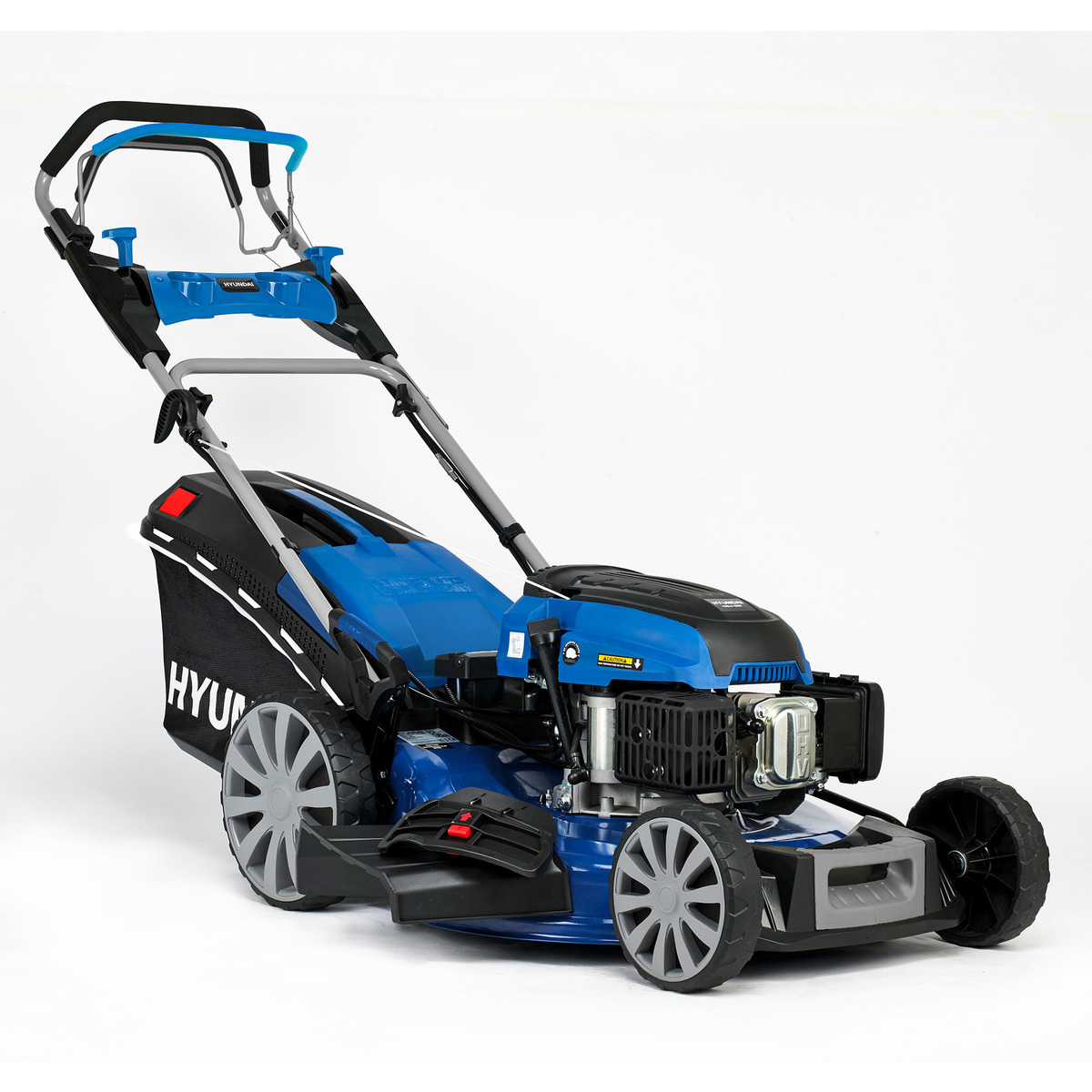 Изображение товара Газонокосилка бензиновая Hyundai L 5620SE с мульчированием и 55,5 см шириной косения