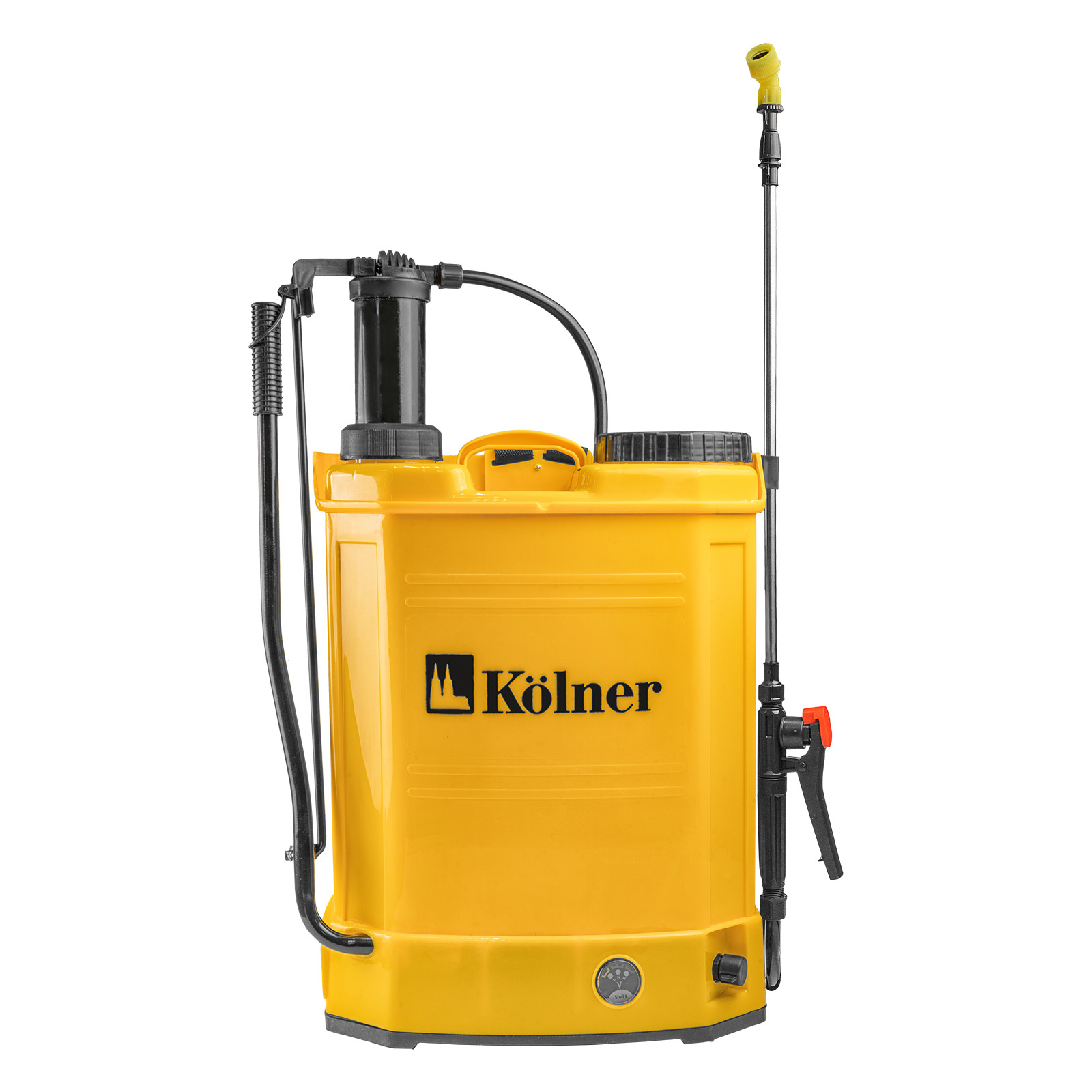 Изображение товара Опрыскиватель аккумуляторный ранцевый Kolner KCSG 16/12BPH-SLA 16 л 12 В зарядка и аккумулятор входит в комплект