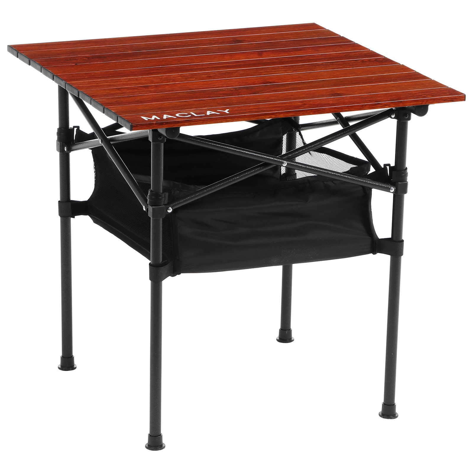 Изображение товара Нераздвижной садовый стол складной Maclay 9309719 58x58x58 см отсутствует коричневый