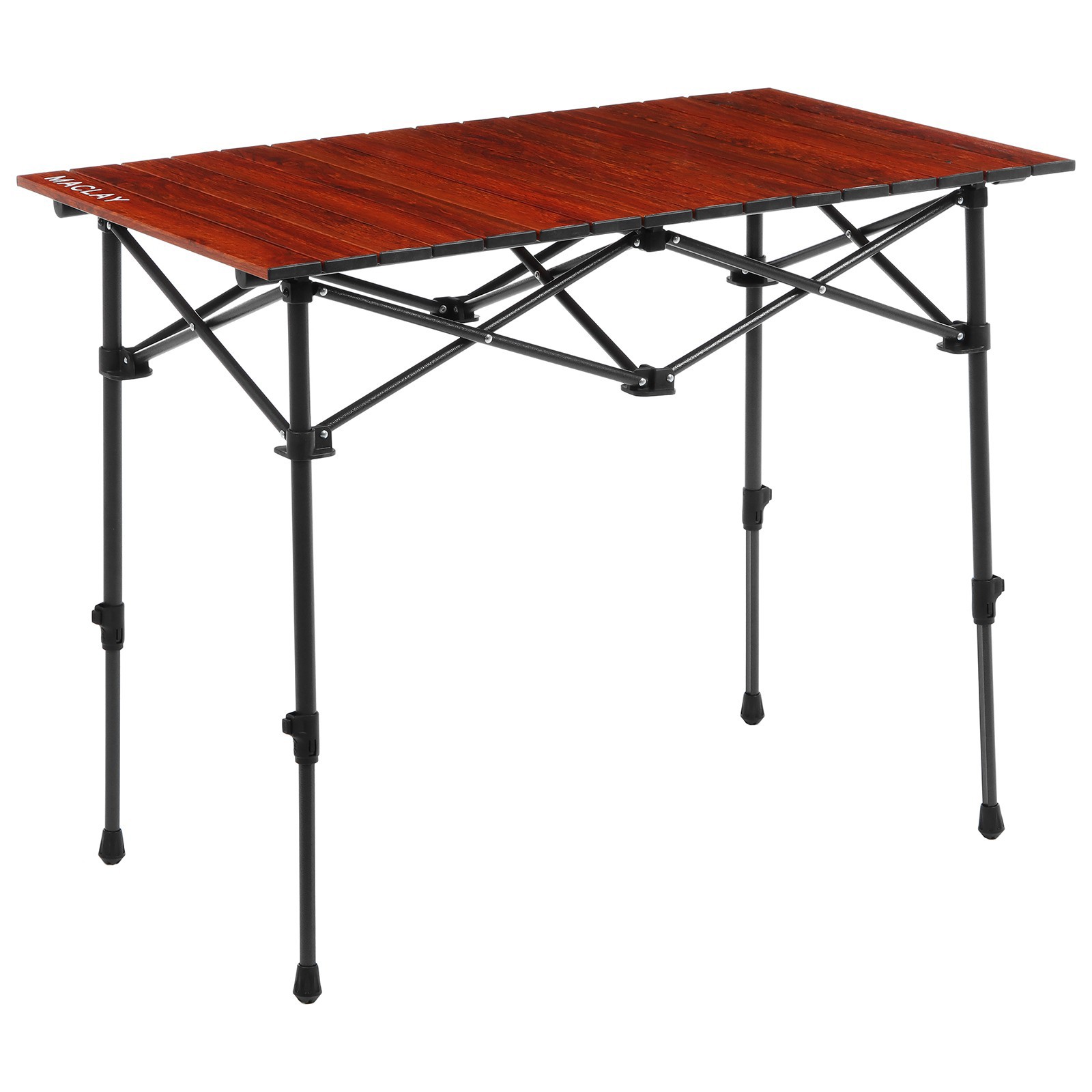Изображение товара Складной садовый стол Maclay 9309723 коричневый 95 см x 55 см x 74 см