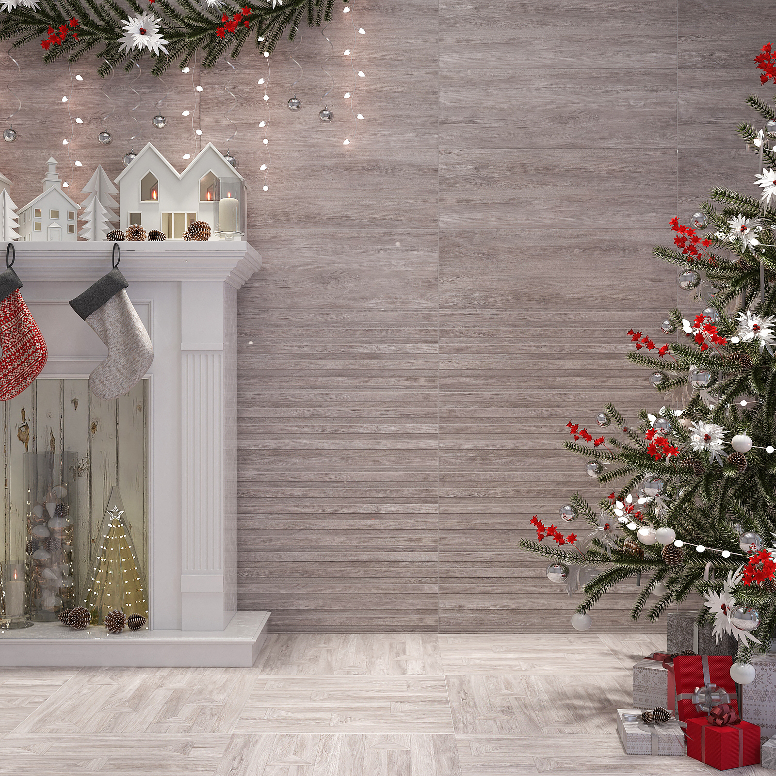 Изображение товара Плитка Keramin 002287 30x90см 1.35 м² цвет серый