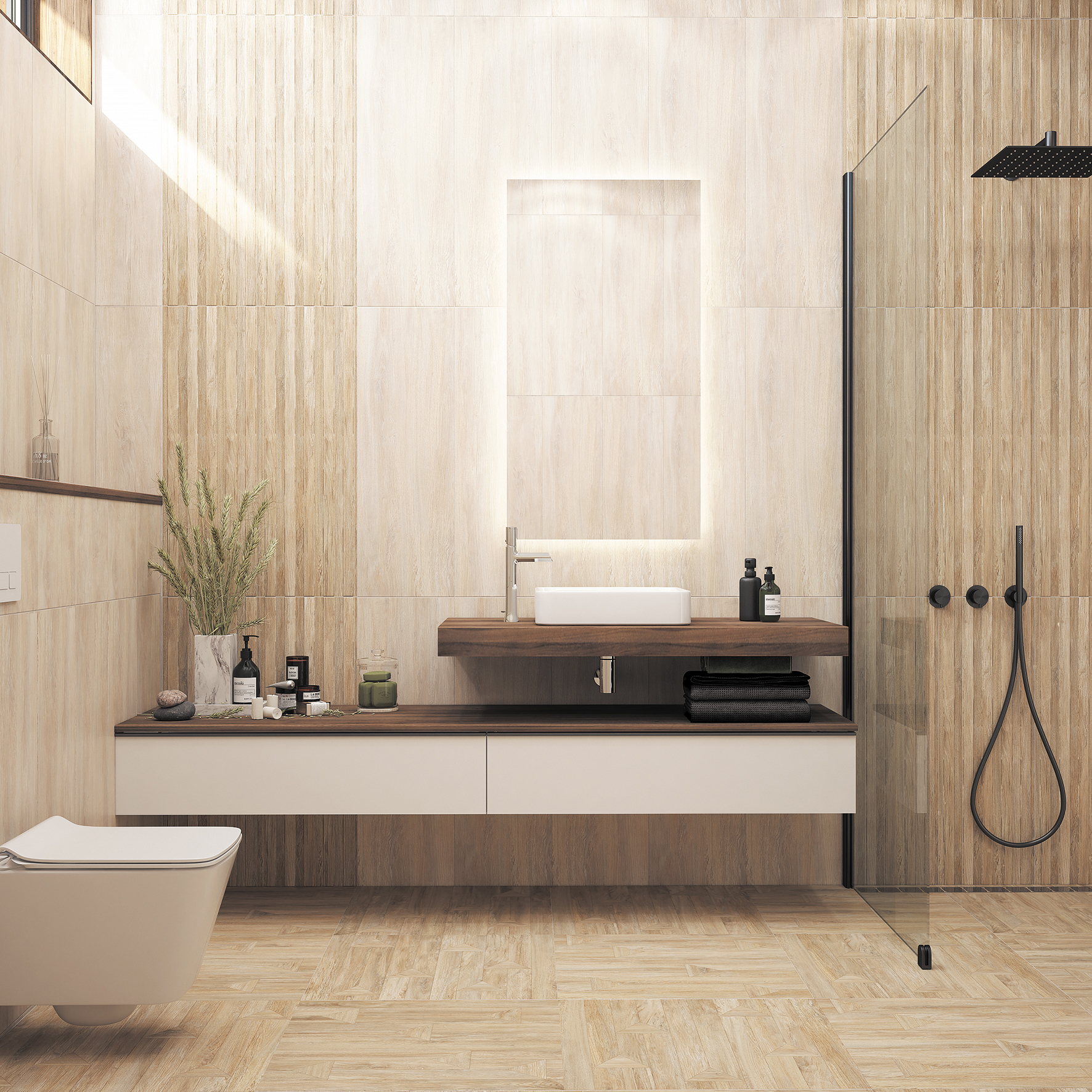 Изображение товара Плитка Keramin 002333 30x90см 1.35 м² цвет бежевый