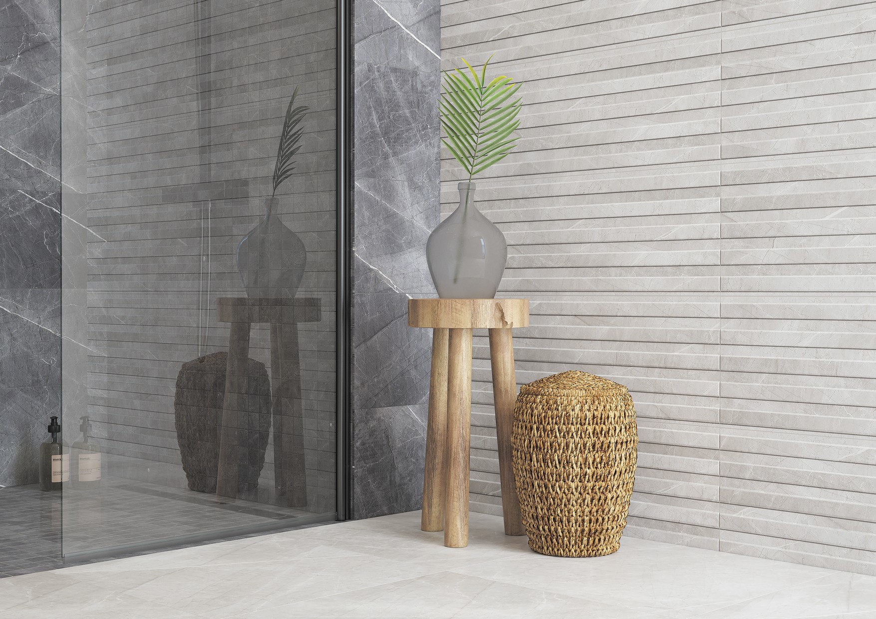 Изображение товара Плитка Keramin 002521 30x90 см для стен белая коллекция Канон