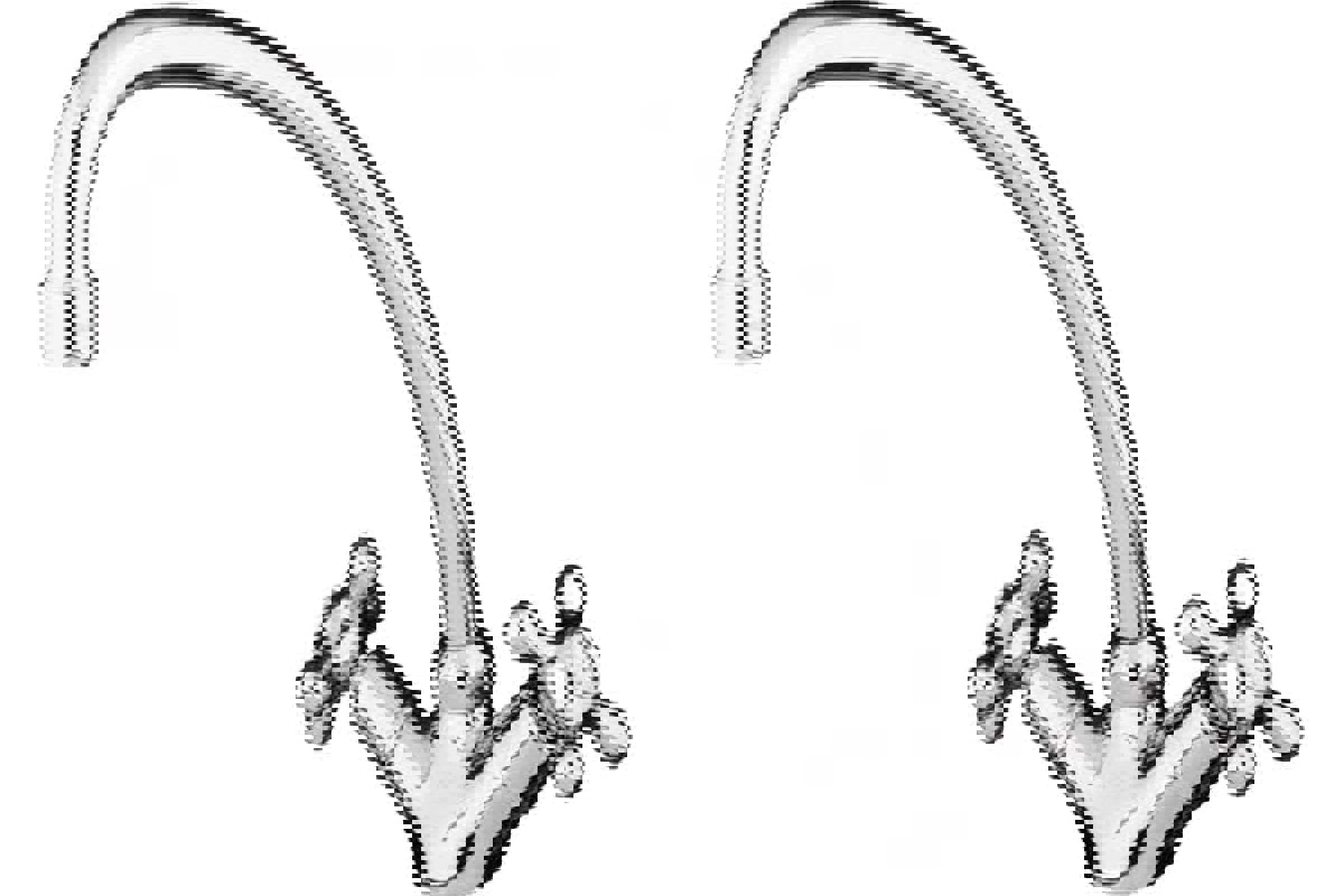 Изображение товара Смеситель для кухни двухвентильный Melodia della vita Mdv40205r высота 17.5 см цвет хром