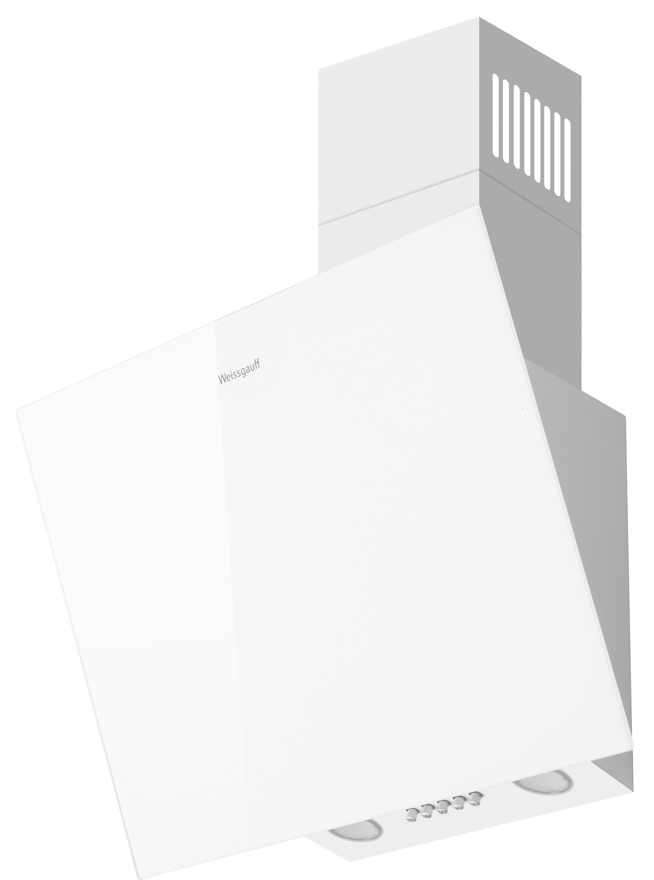 Изображение товара Наклонная вытяжка Weissgauff Wgh 5035 pb 49.7 см цвет белый