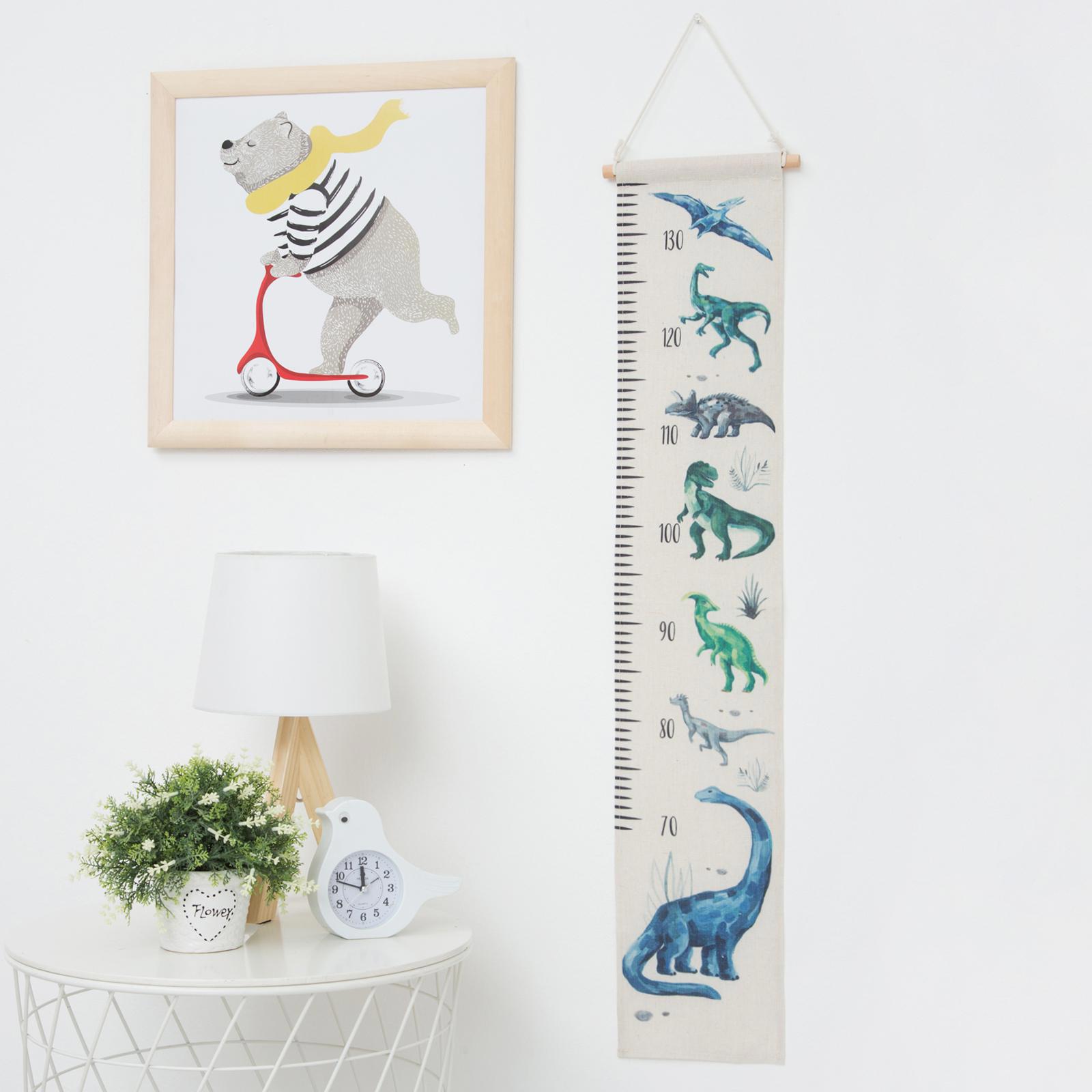 Изображение товара Ростомер текстильный Этель "Динопарк" 17x90 см
