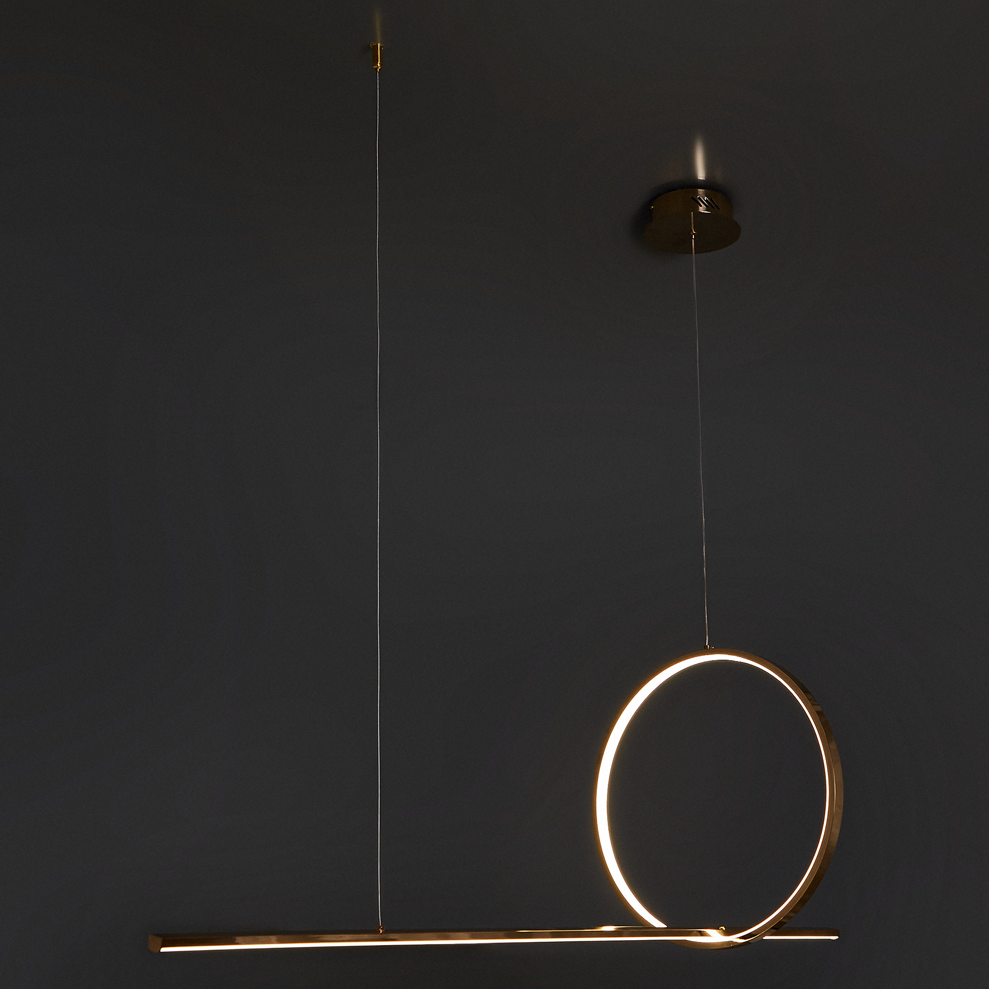 Изображение товара Светильник подвесной Eurosvet 49 Вт нейтральный белый свет