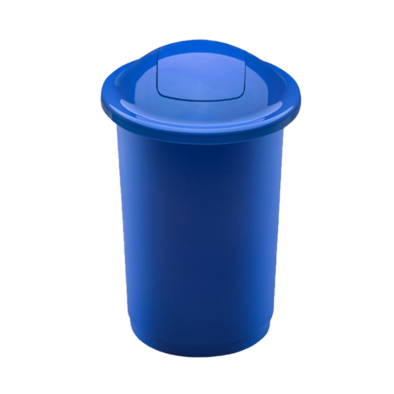 Изображение товара Контейнер для мусора Plafor Top bin 50 л цвет синий Изображение товара Контейнер для мусора Plafor Top bin 50 л цвет синий